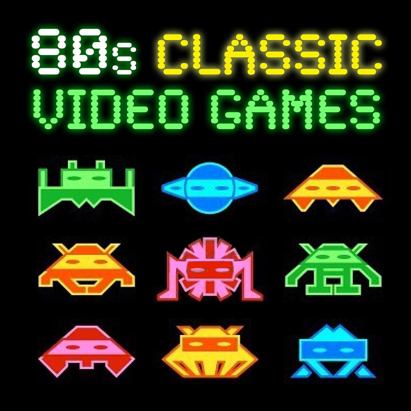 80s Classic Video Games Ringtones - Video Games Get in Your Brain