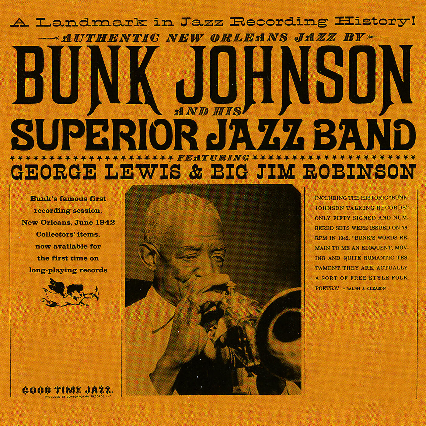 Bunk Johnson - Bunk Johnson Talking Records