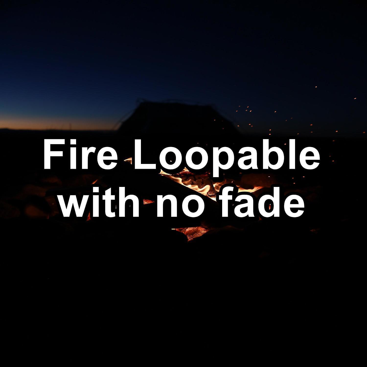 Nature Sounds for Sleep and Relaxation - Cozy Campfire Anti Stress Deep Sleep for Babies