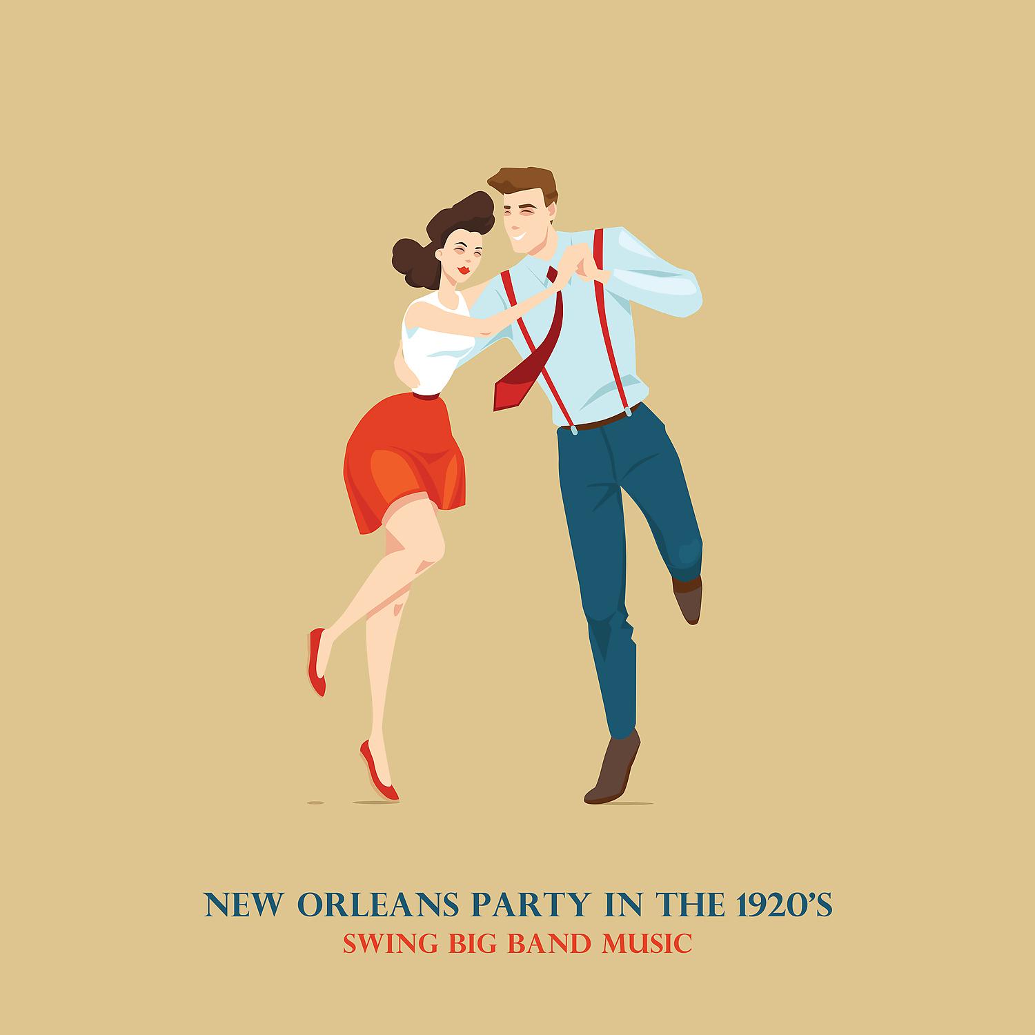 Постер альбома New Orleans Party in the 1920’s – Swing Big Band Music