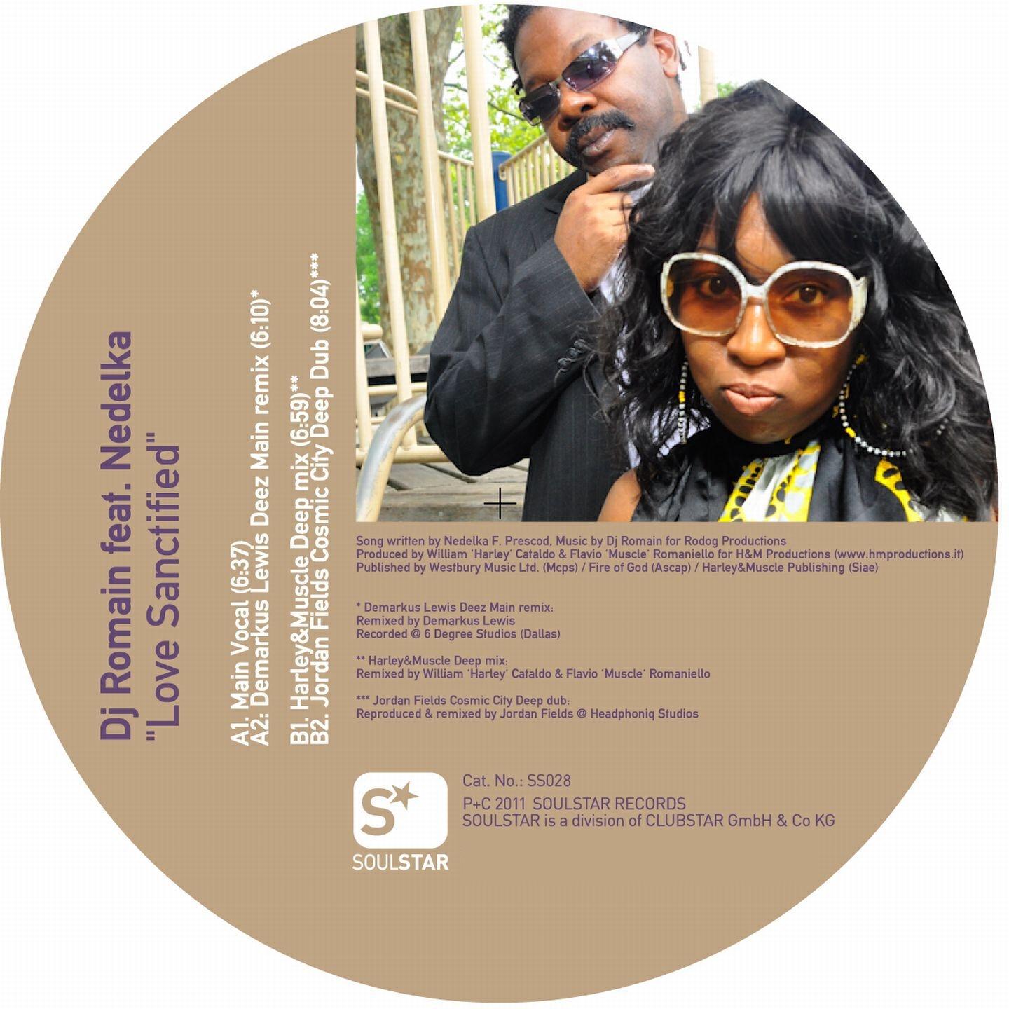 DJ Romain - Love Sanctified (Demarkus Lewis Deez Main Instrumental)