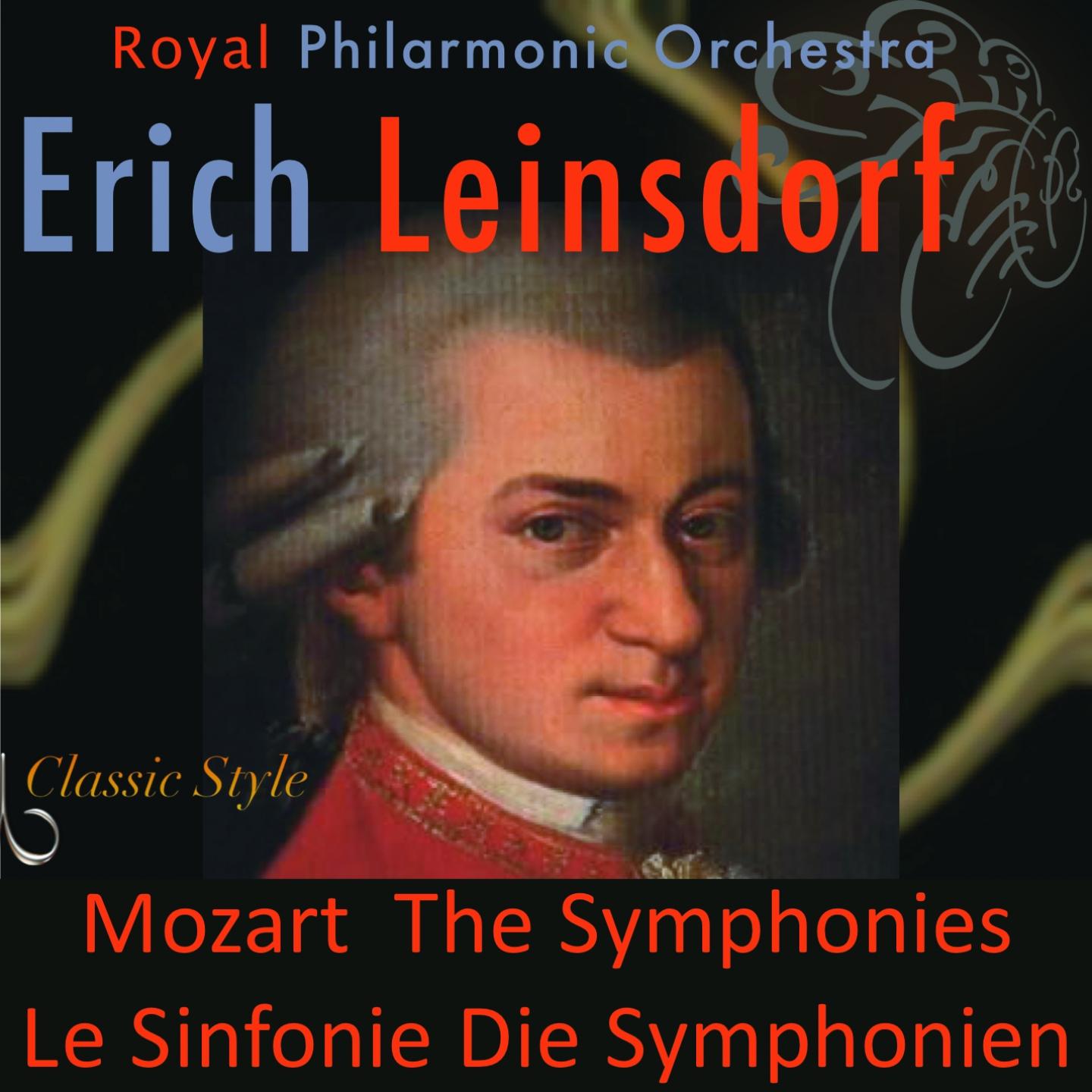 Постер альбома Mozart: The Symphonies, Le Sinfonie, Die Symphonien