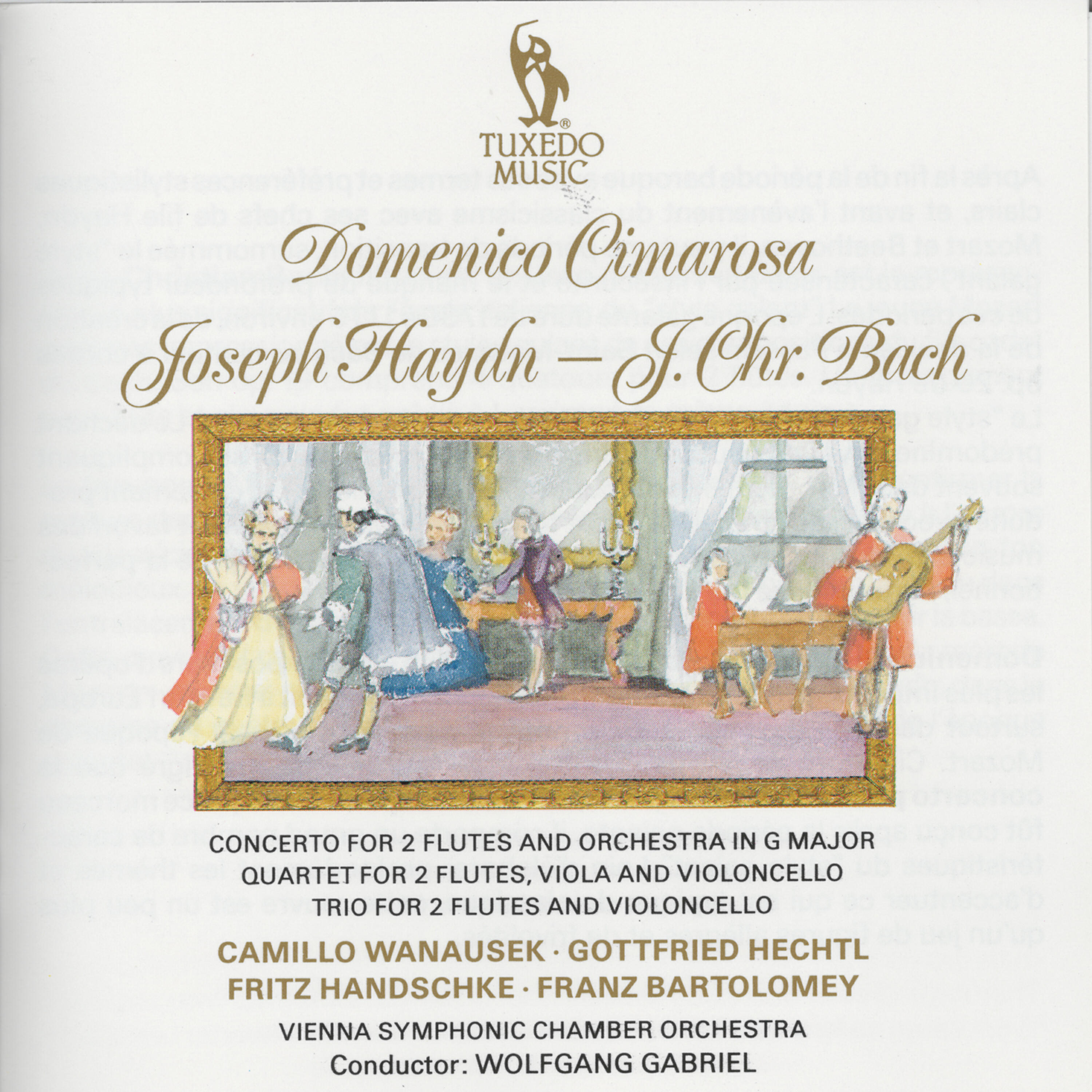 Gottfried Hechtl - Concerto for 2 Flutes and Orchestra in G Major: III. Rondo allegro ma non tanto