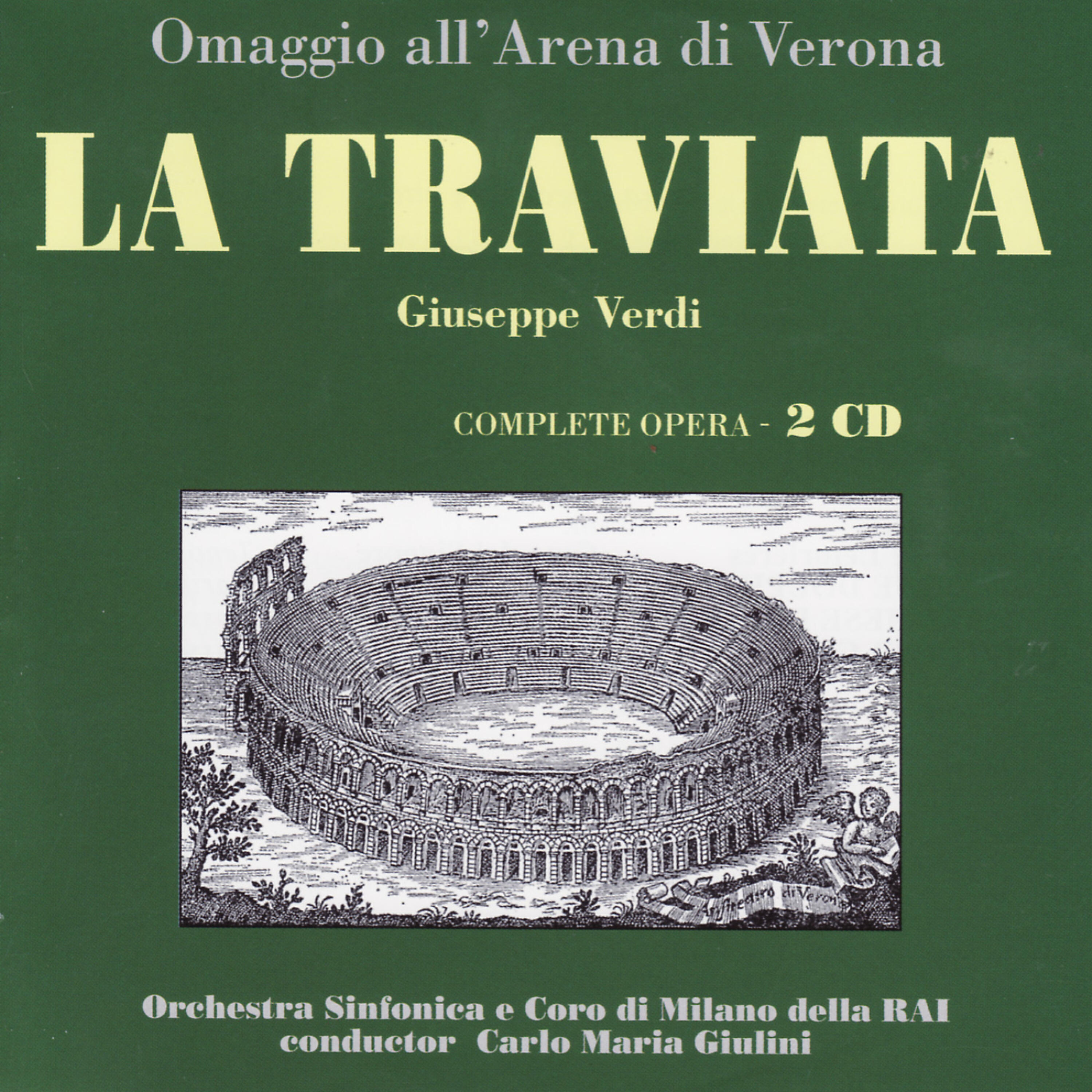 Orchestra Sinfoniea e Coro di Milano della Rai - La Traviata: Act II: Avrem lieta di maschere