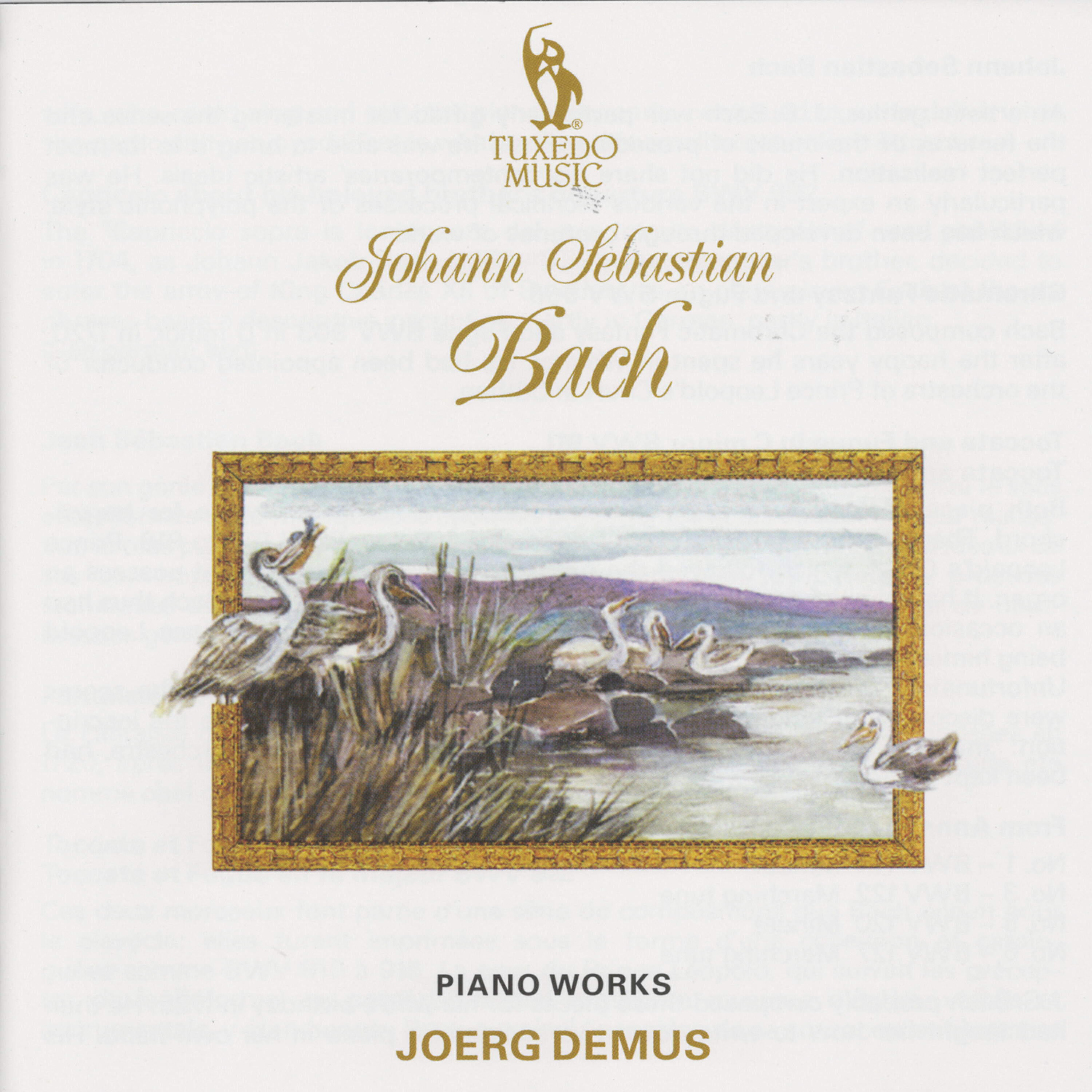 Jorg Demus - Capriccio über die Abreise des vielgeliebten Bruders in B-Dur, BWV 992