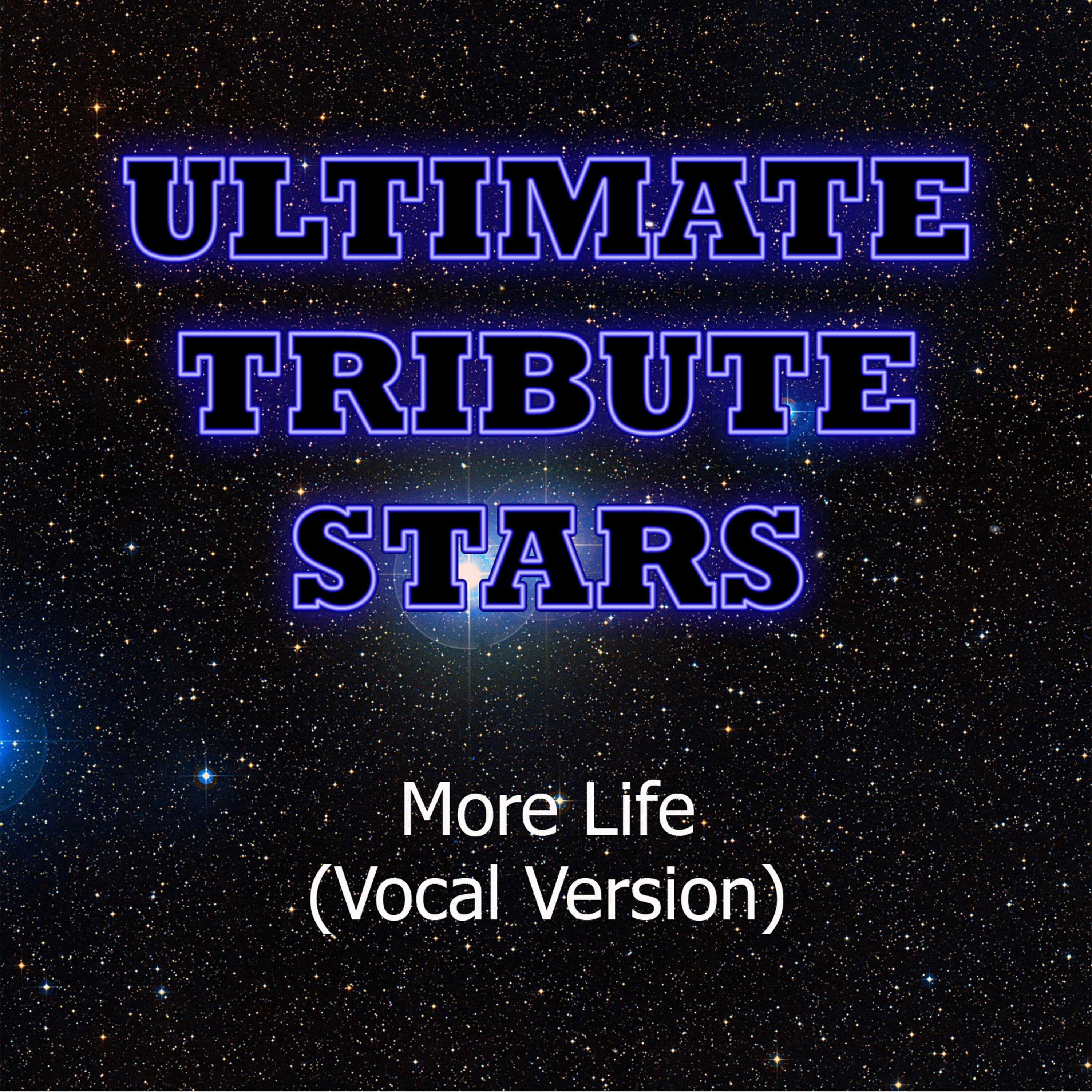 Ultimate Tribute Stars - Randy Travis - More Life (Vocal Version)