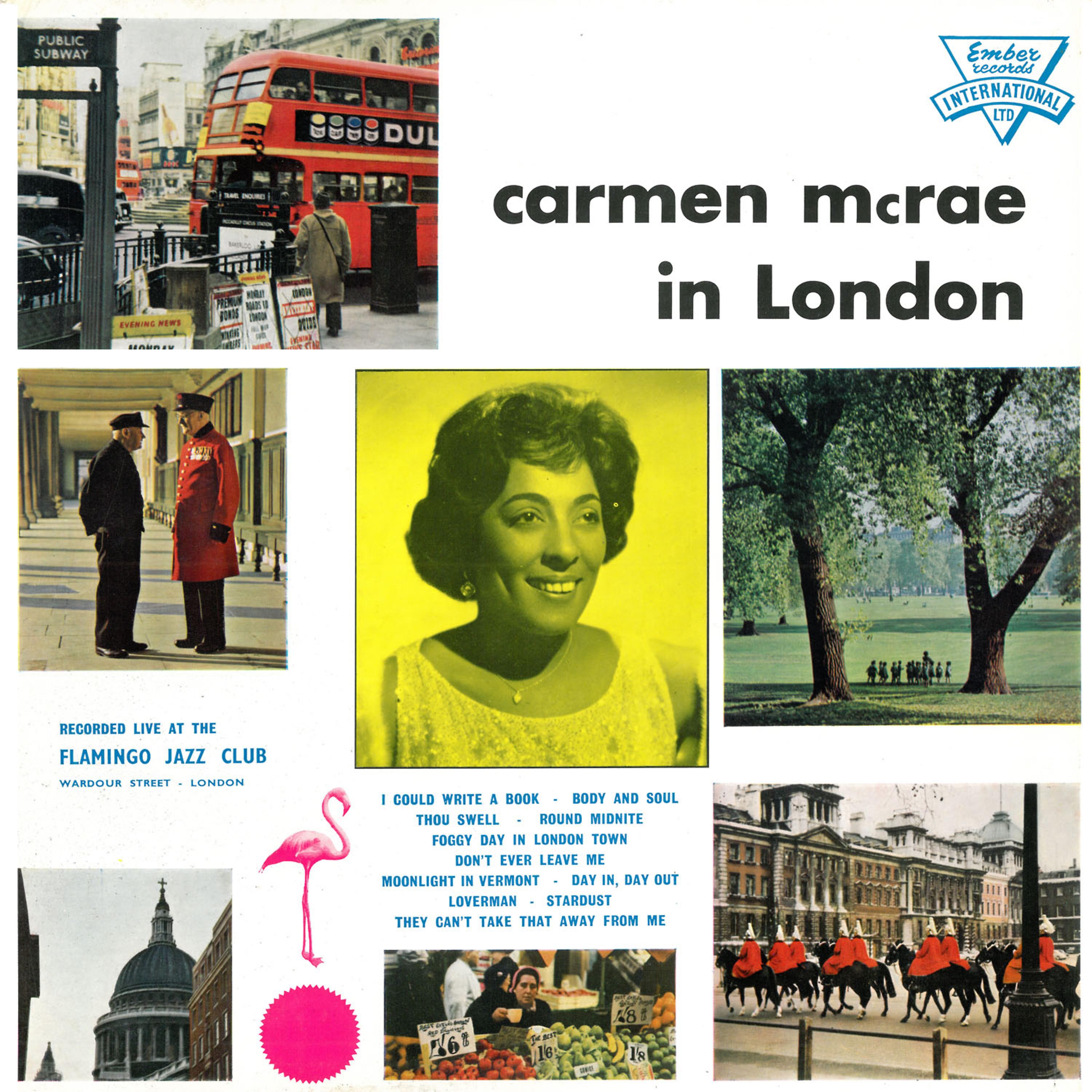 Постер альбома Carmen McRae in London