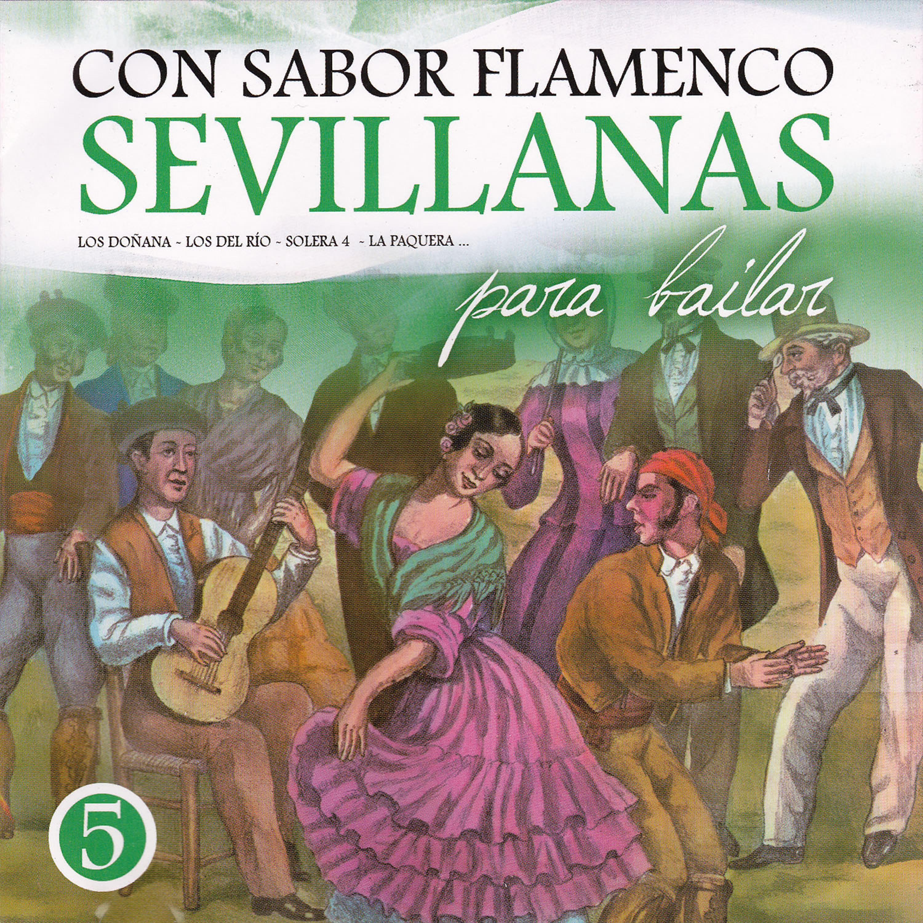 Постер альбома Con Sabor a Flamenco " Sevillanas para Bailar" Vol 5