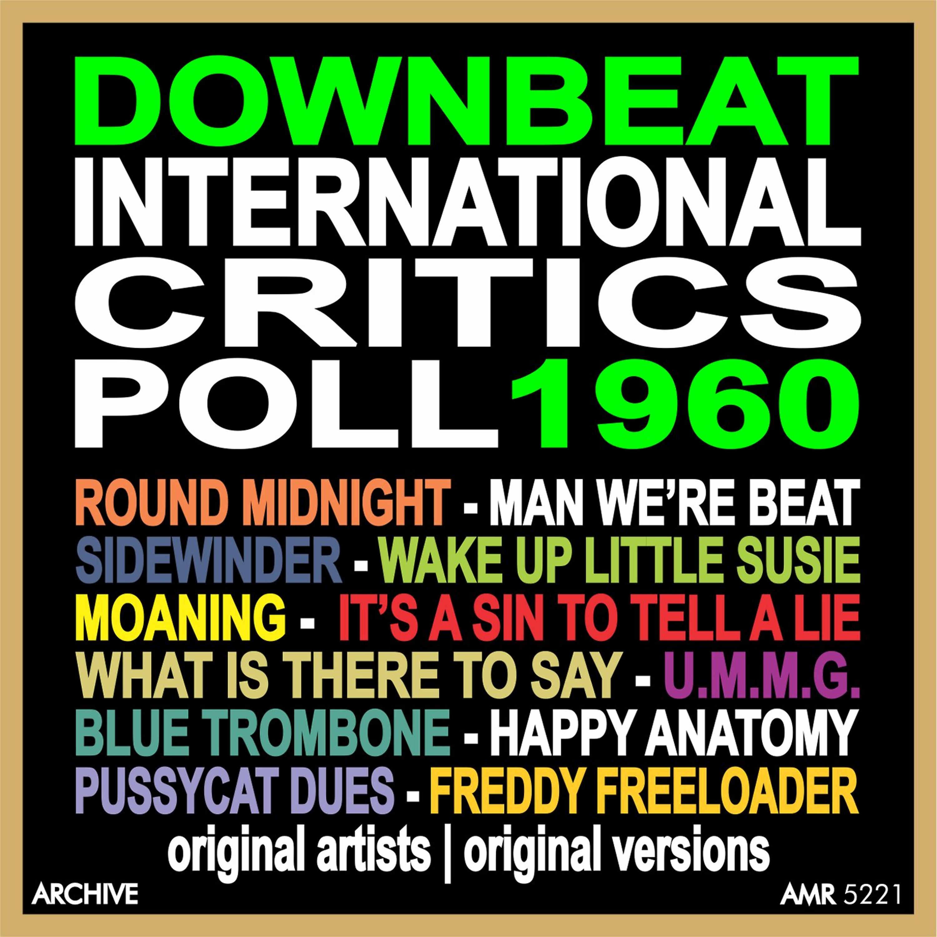 Постер альбома Downbeat International Critics Poll 1960 Winners
