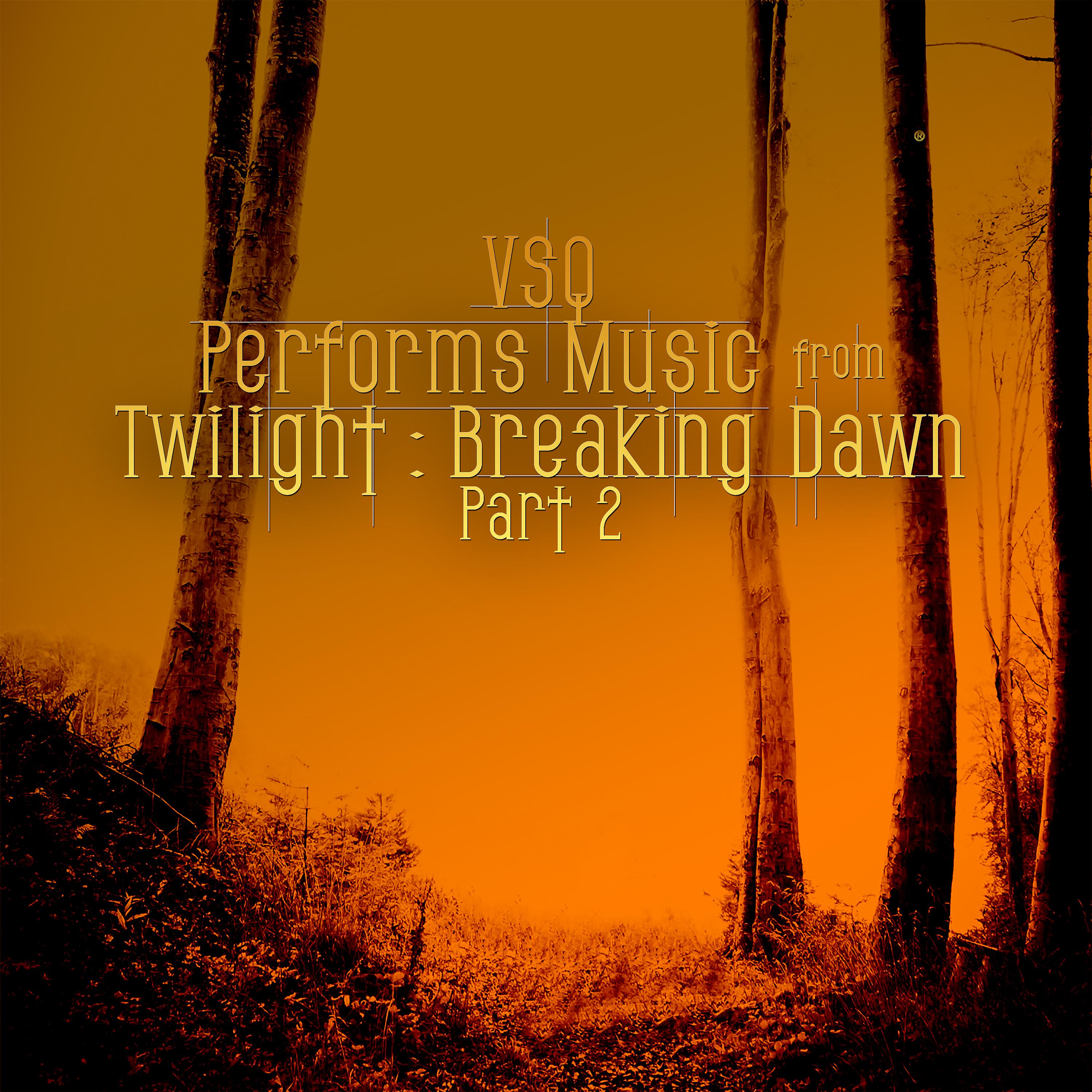 Постер альбома VSQ Performs Music from Twilight: Breaking Dawn Part 2