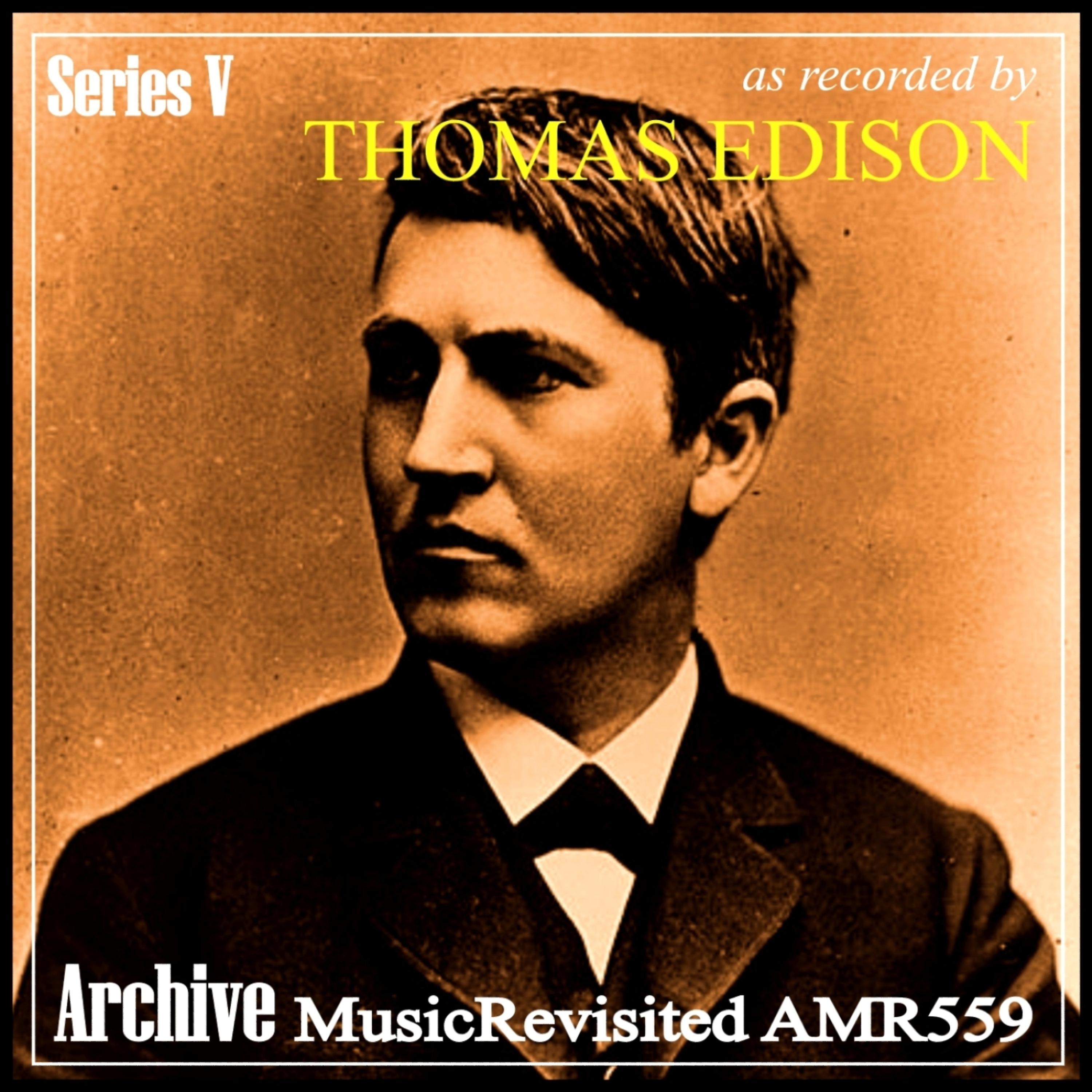 Постер альбома As Recorded By Thomas Edison