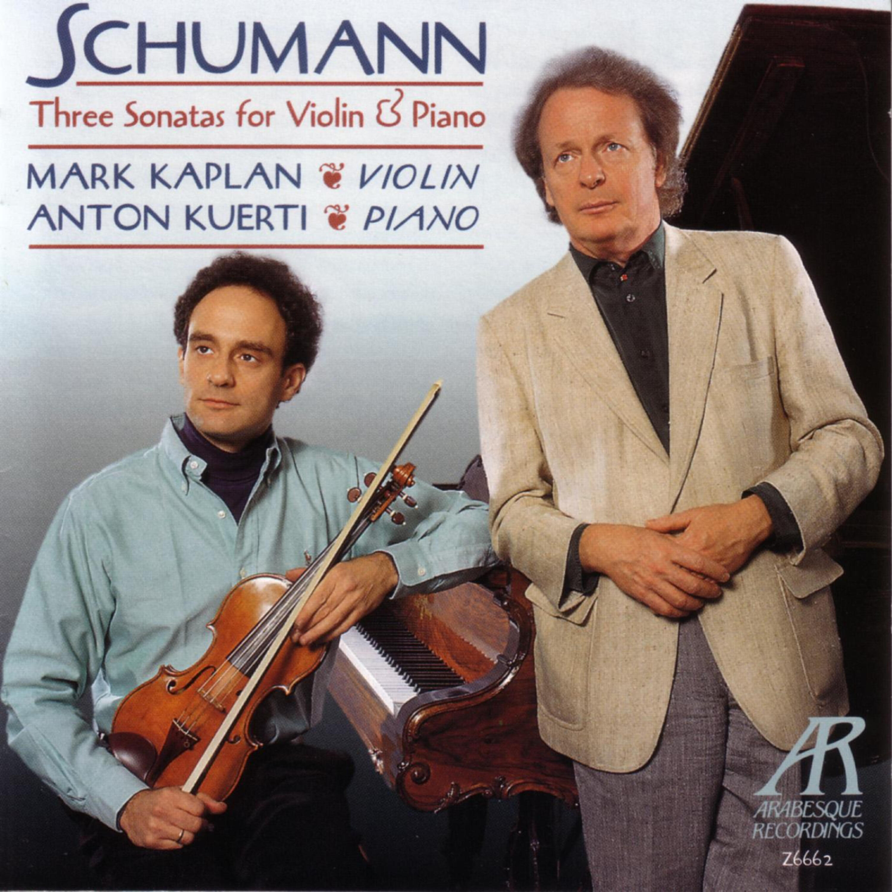 Mark Kaplan - Sonata No.1 In A Minor, Op.105: Lebhaft