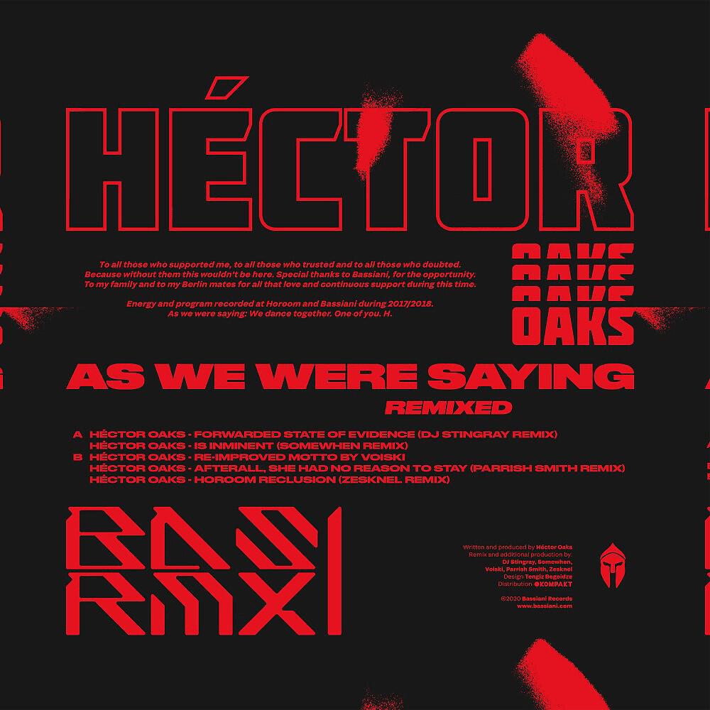 Hector Oaks - Afterall, She Had No Reason to Stay (Parrish Smith Remix)
