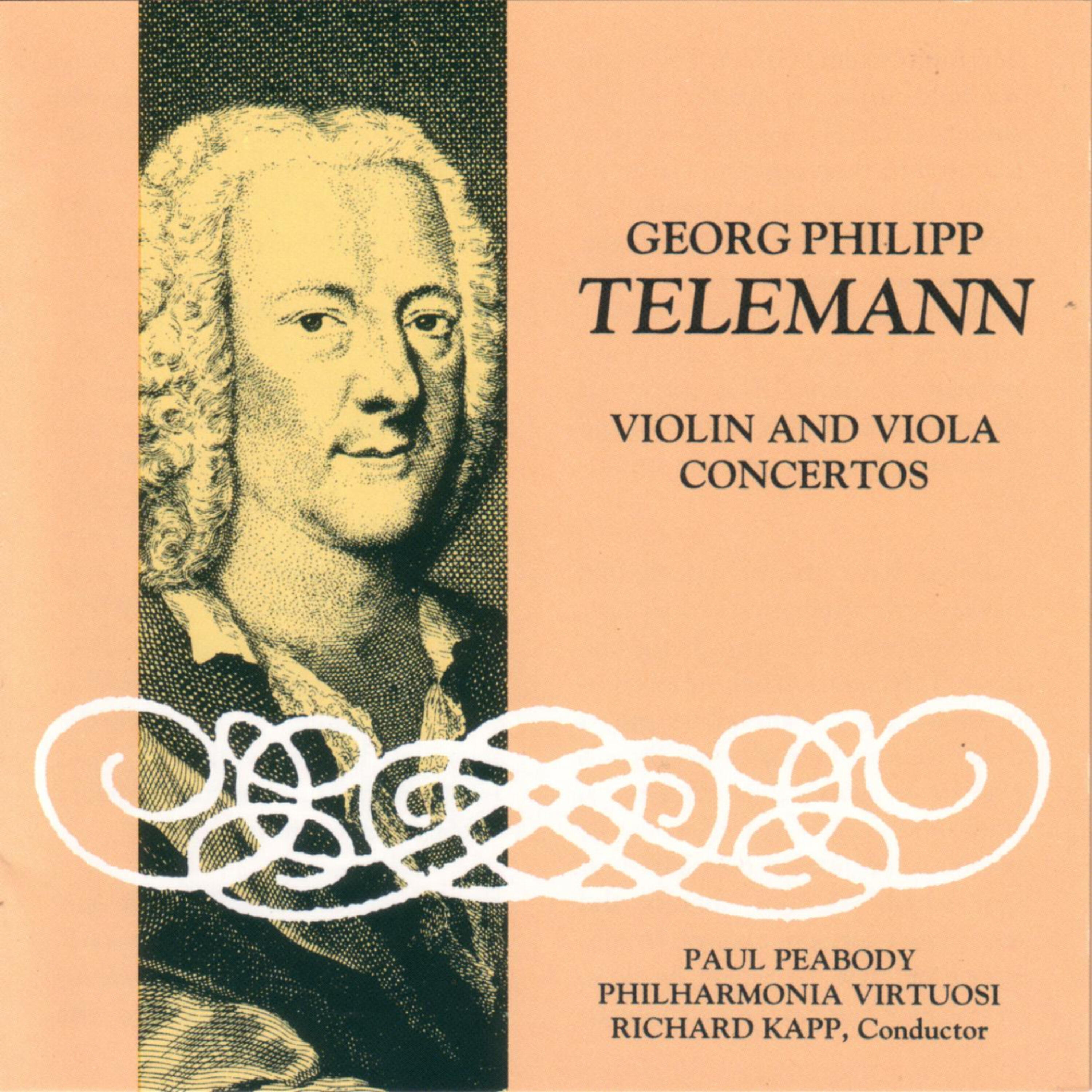 Georg Philipp Telemann - Andante: Viola Concerto in G Major
