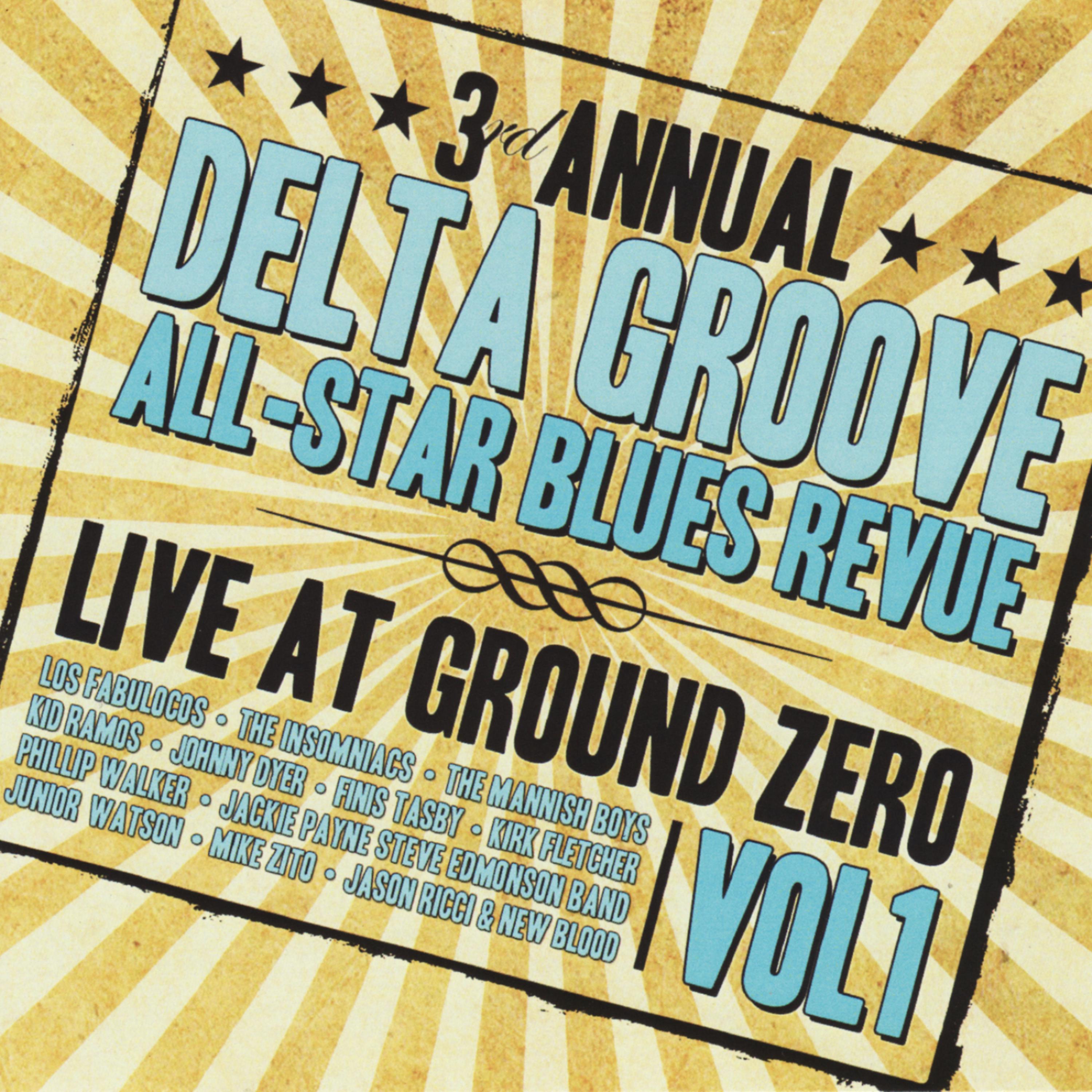 Постер альбома 3rd Annual Delta Groove All-Star Blues Revue - Live At Ground Zero, Vol. 1