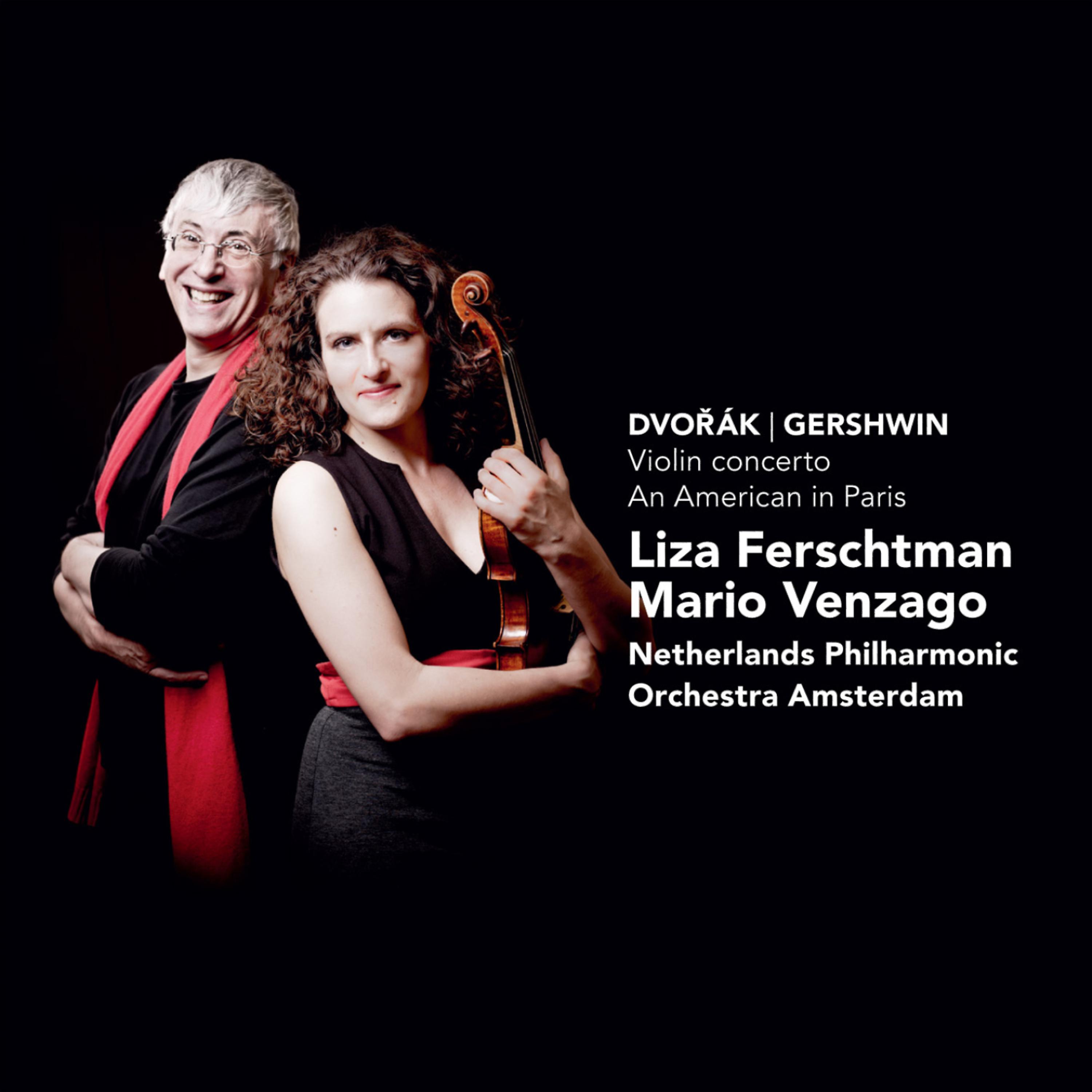 Постер альбома Dvořák: Violin concerto - Gershwin: An American in Paris
