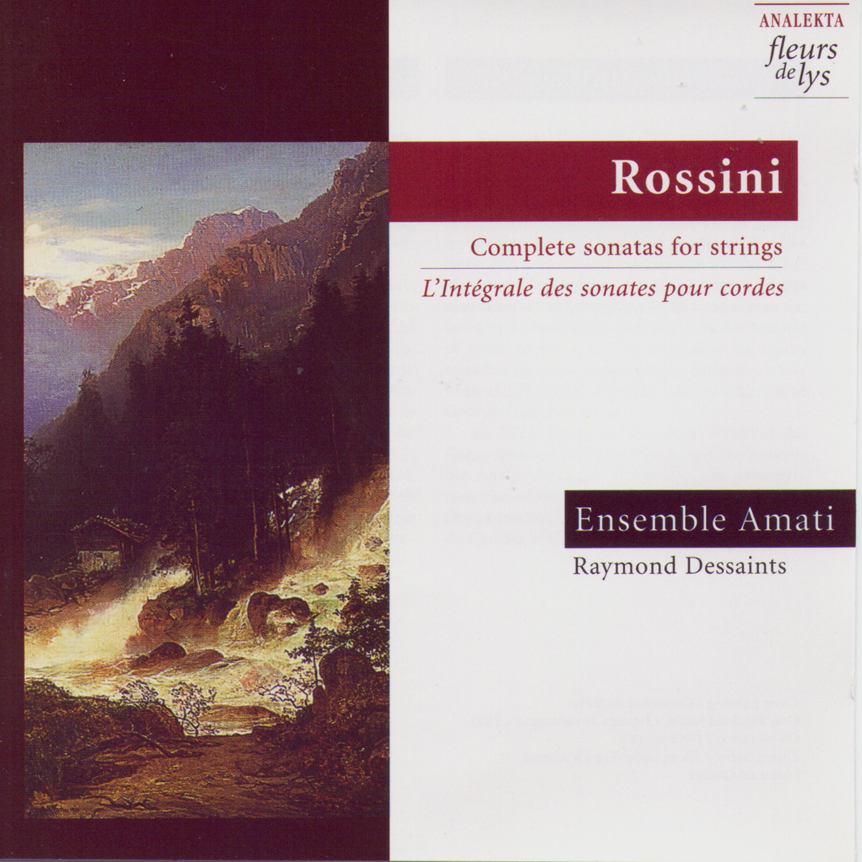 Постер альбома Rossini: Complete Sonatas For Strings