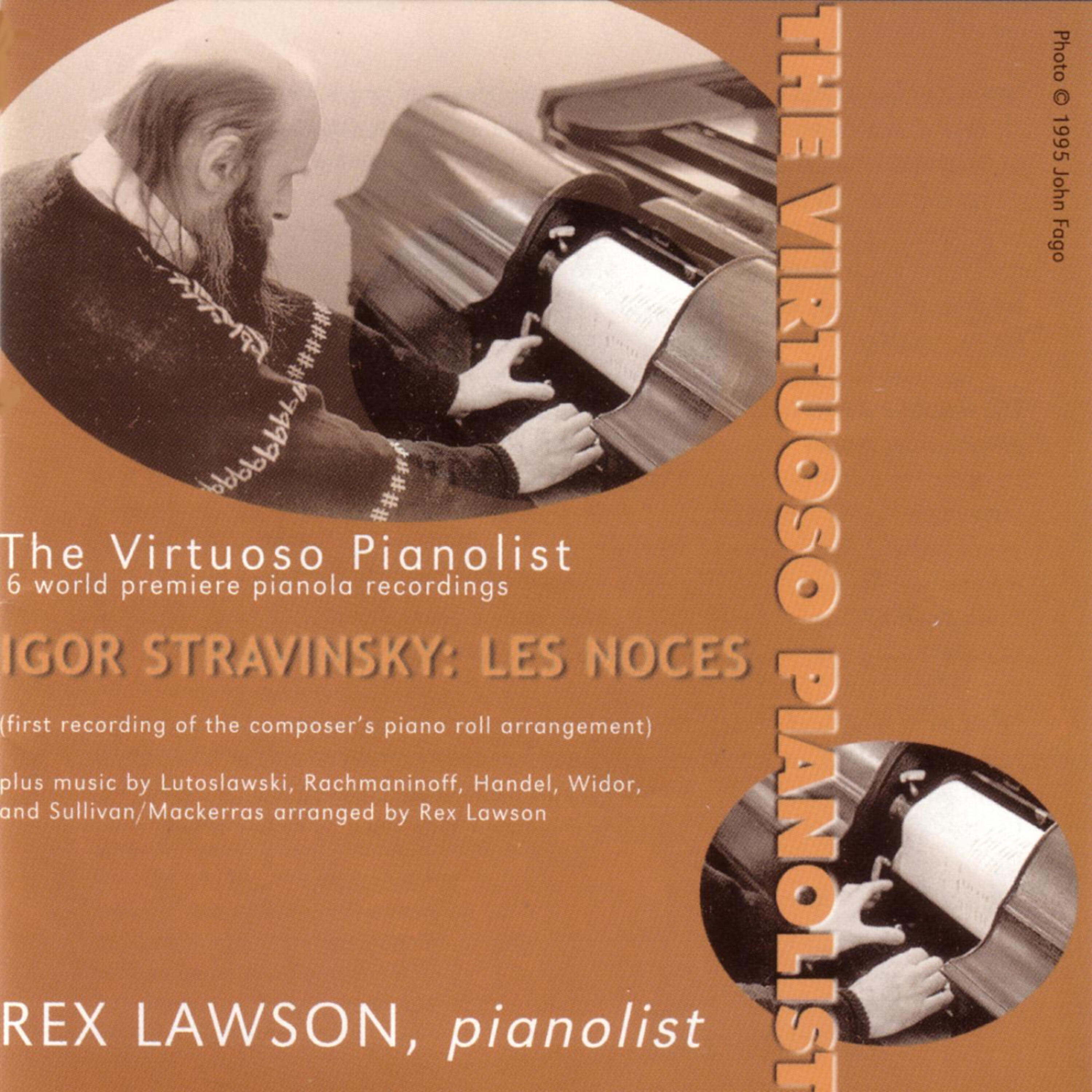 Rex Lawson - Igor Stravinsky: Les Noces: arr. Igor Stravinsky