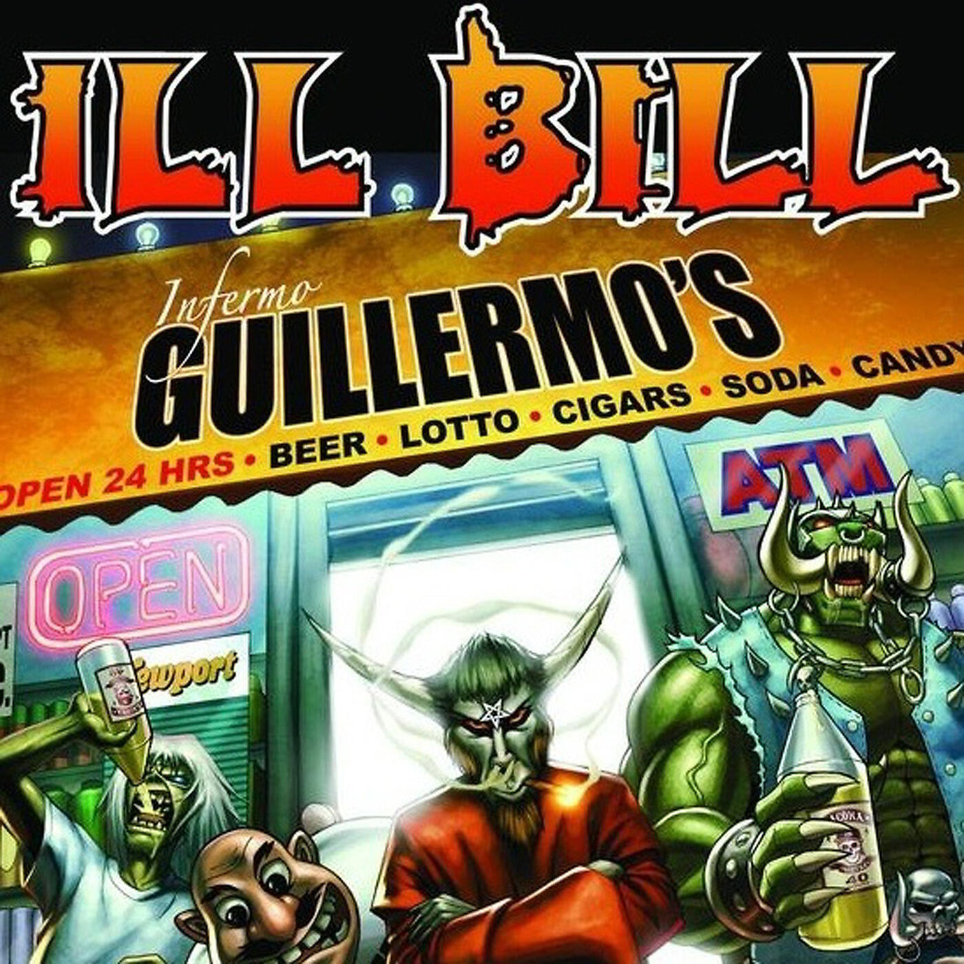 ILL BILL - Straight Illin Feat. Steven King & Skam2?