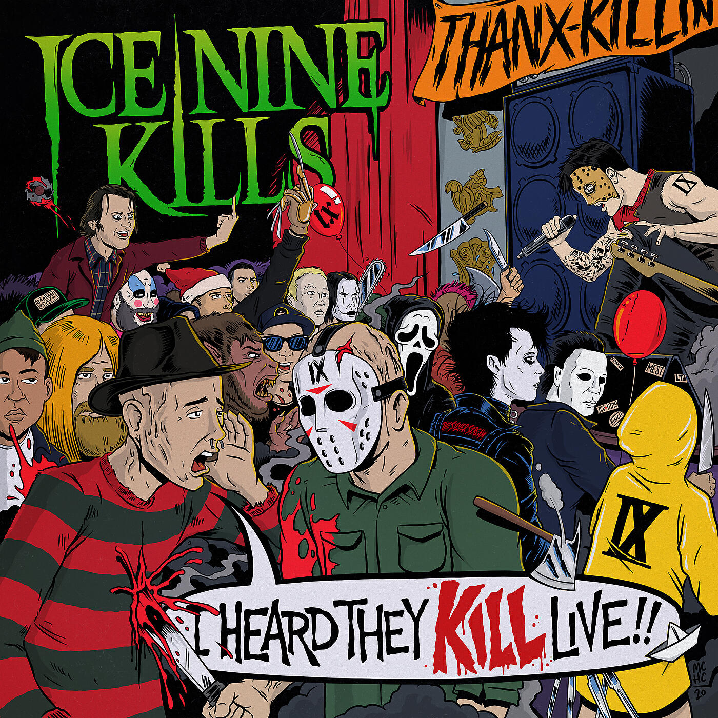 ICE NINE KILLS - Communion Of The Cursed (Live in Worcester, MA / November 2019)