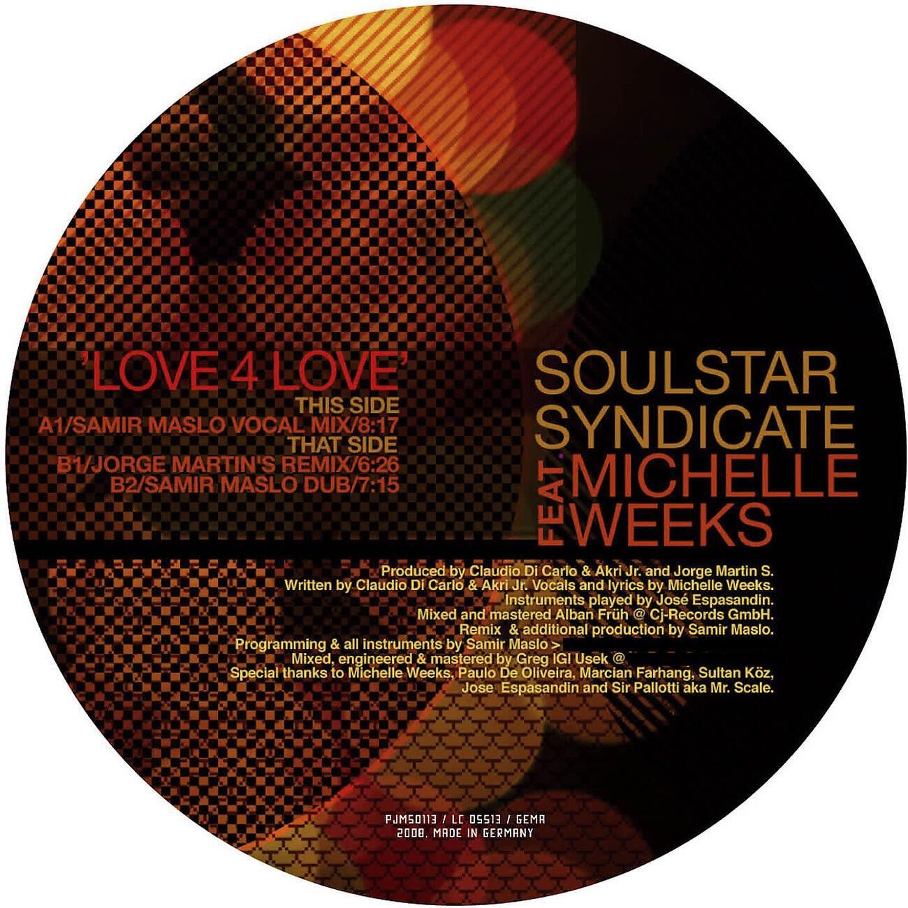 Soulstar Syndicate - Love 4 Love (Samir Maslo Dub)