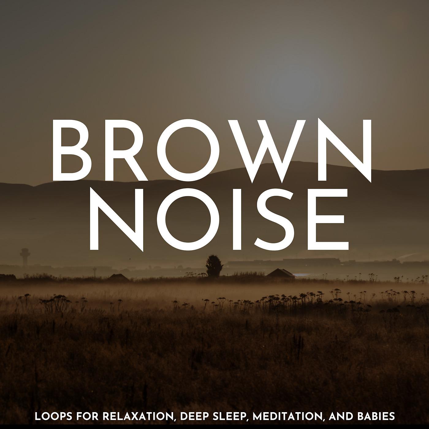 Постер альбома Brown Noise: Loops for Relaxation, Deep Sleep, Meditation, and Babies
