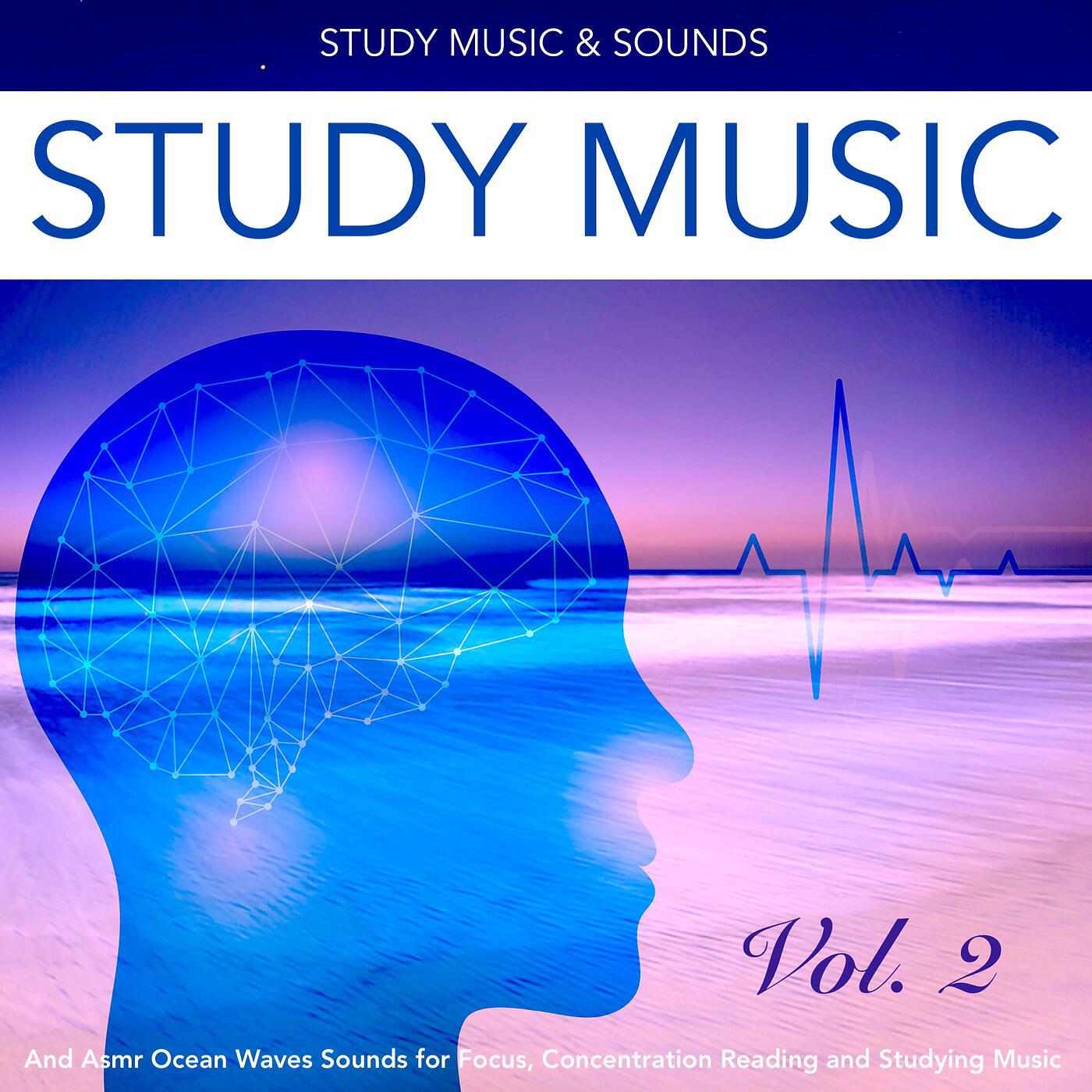 Study Music & Sounds - Asmr Ocean Waves (Calm Study Aid)