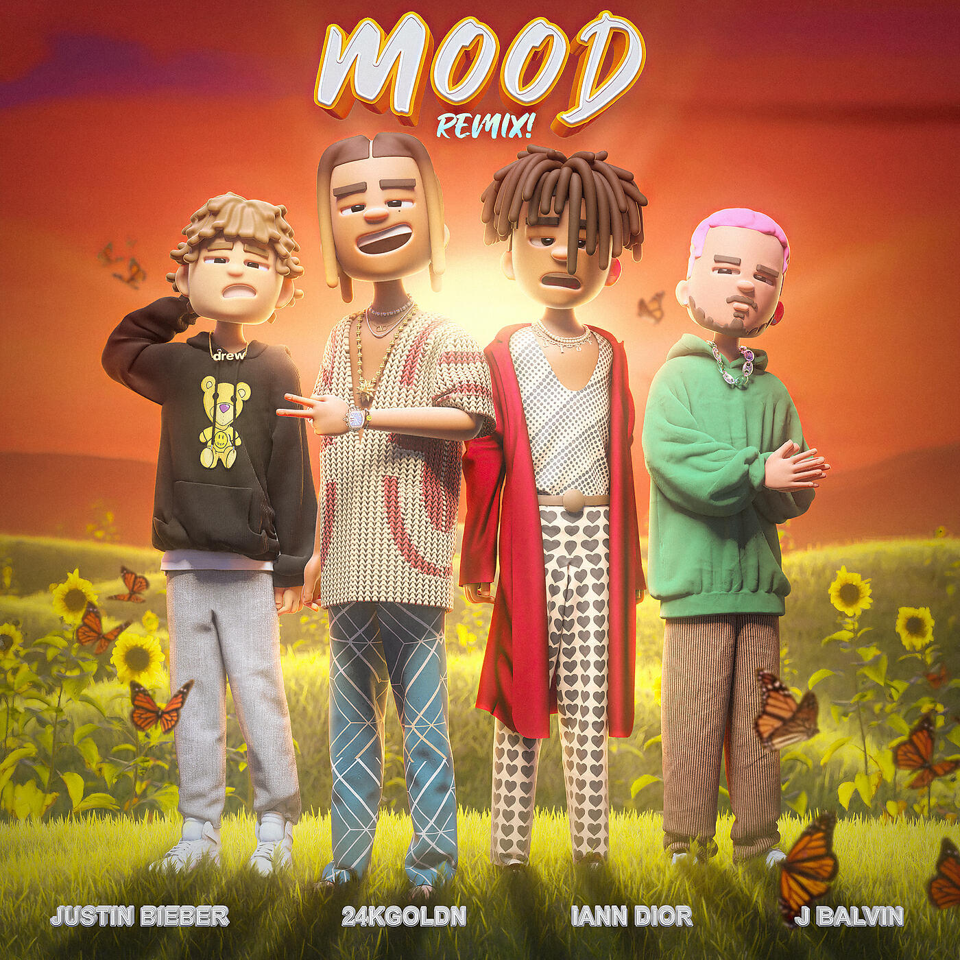 24KGoldn - Mood (Remix)