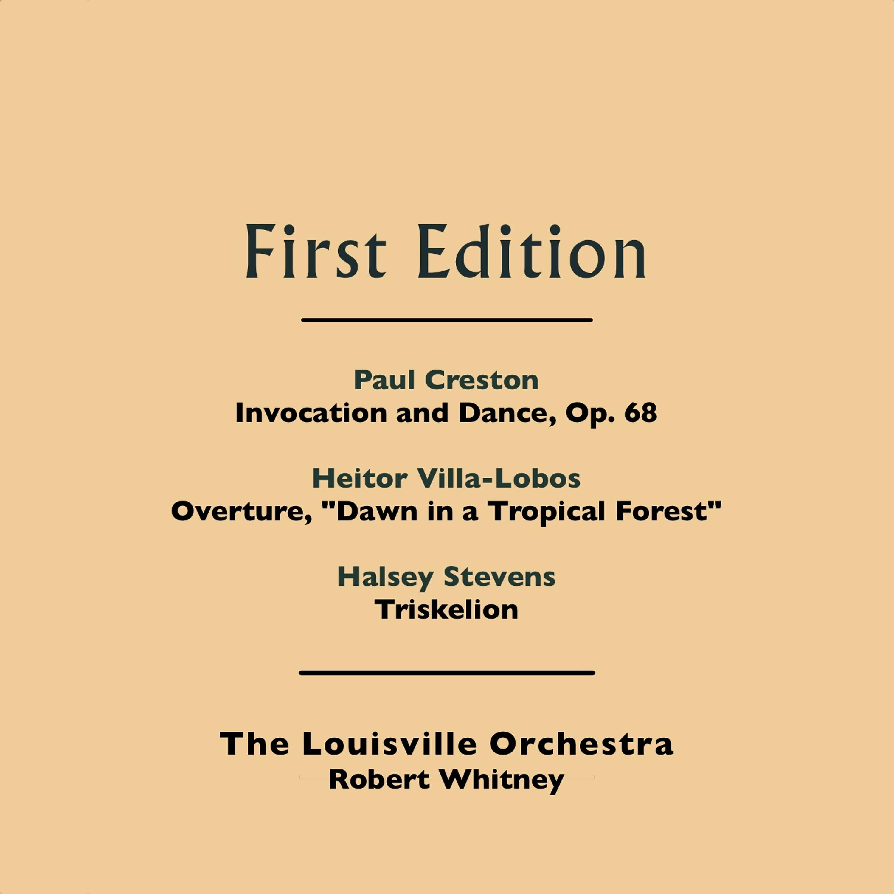 The Louisville Orchestra - Overture, 