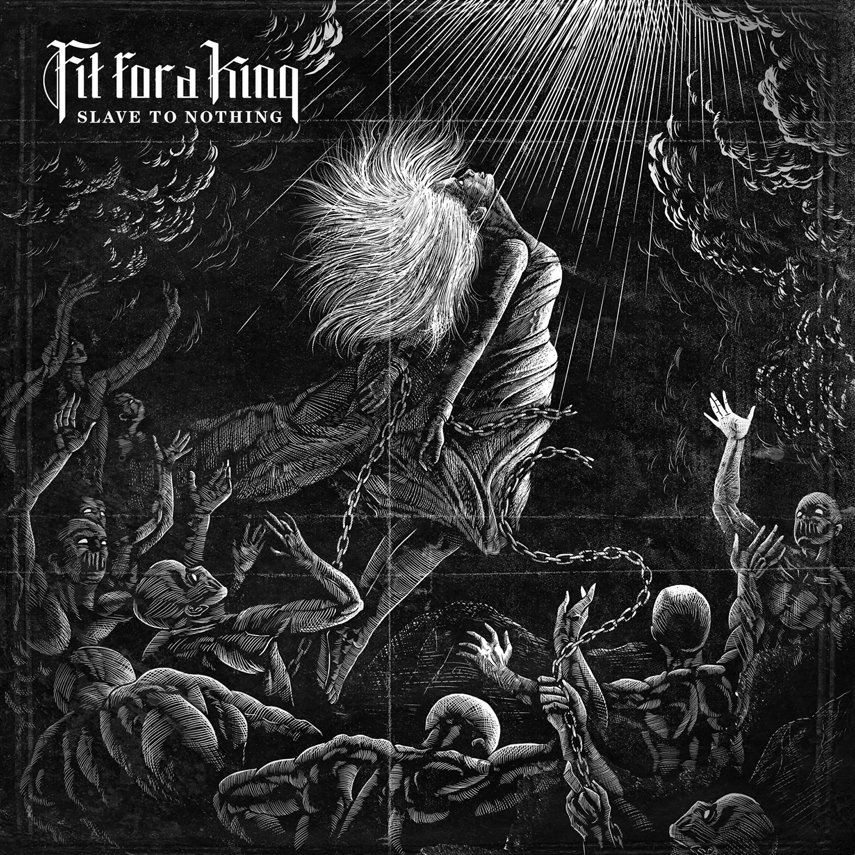 Fit for a king keeping secrets. Fit for a King slave to nothing. Fit for a King обложка. Fit for a King альбомы. Fit for a King Dark Skies обложка.