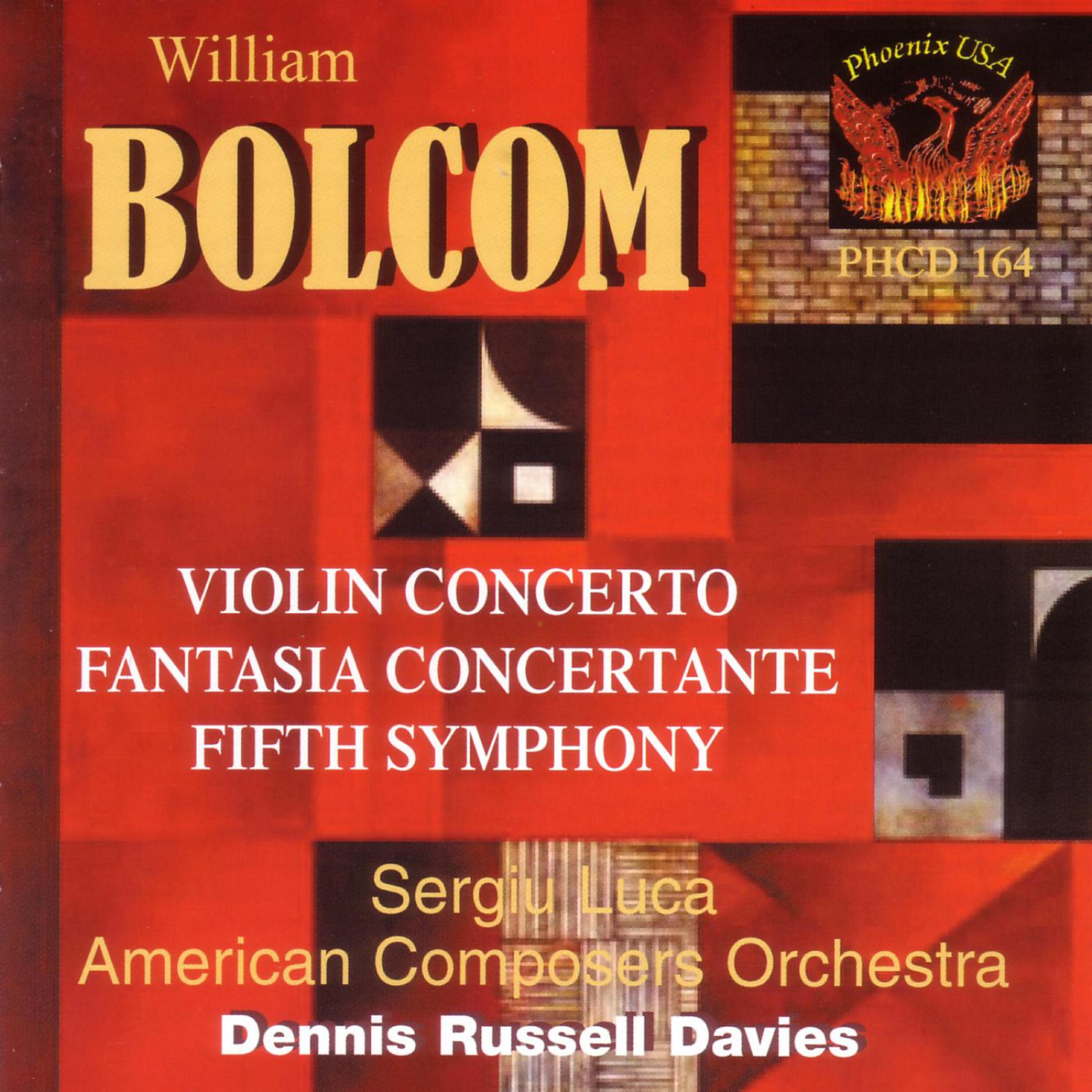 William Bolcom - Violin Concerto in D: III. Rondo-Finale (Produced)