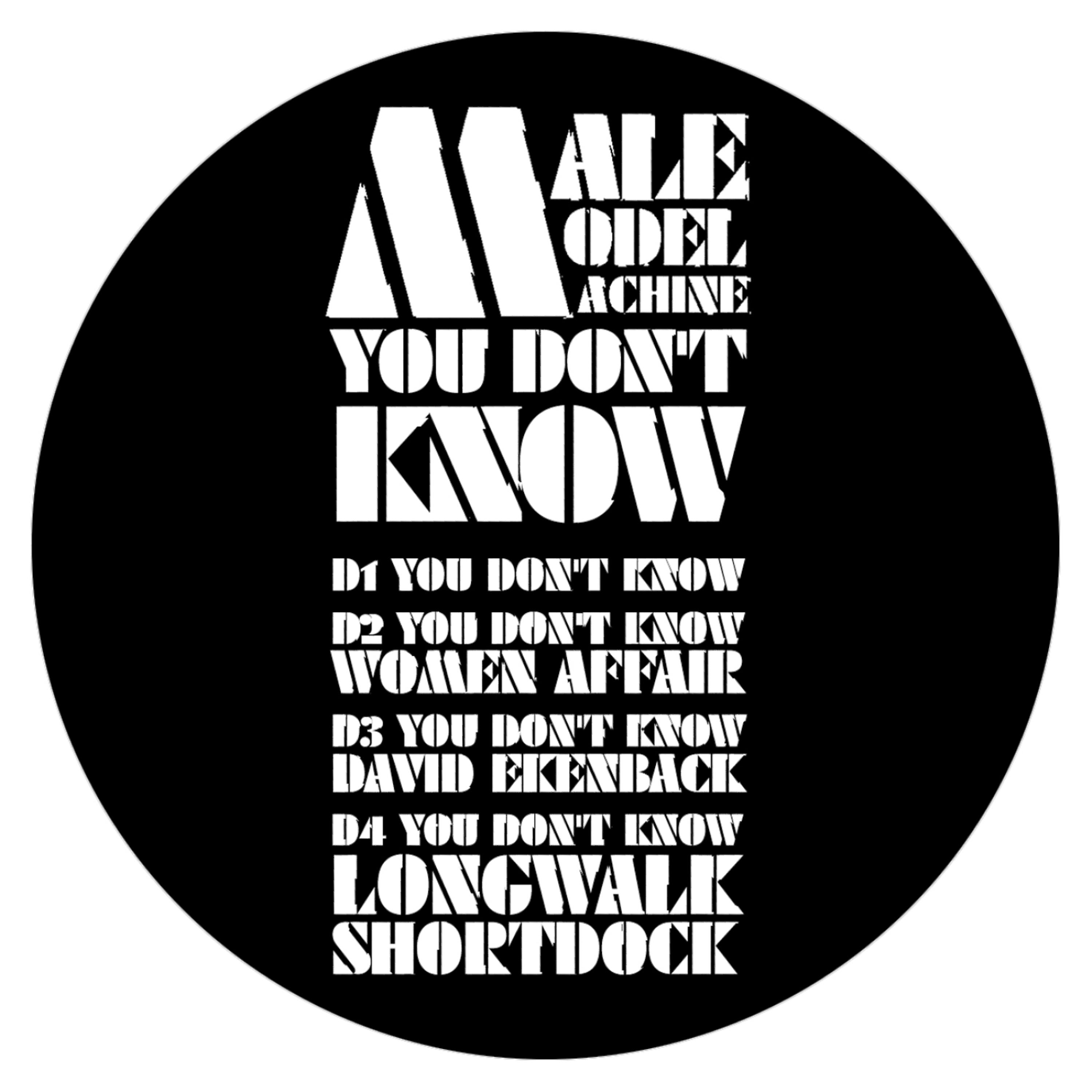 Male Model Machine - You Don't Know (David Ekenback remix)