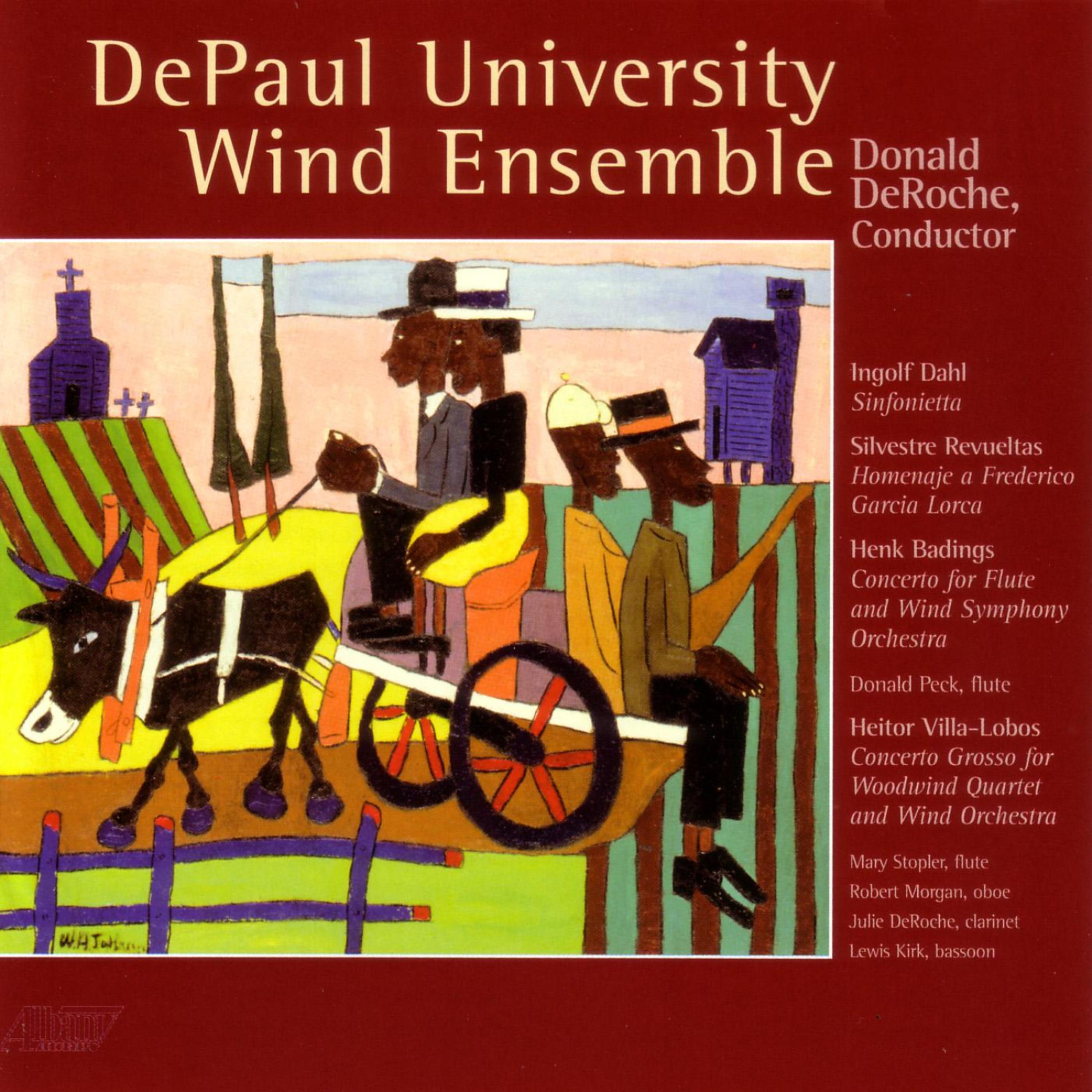Постер альбома DePaul University Wind Ensemble