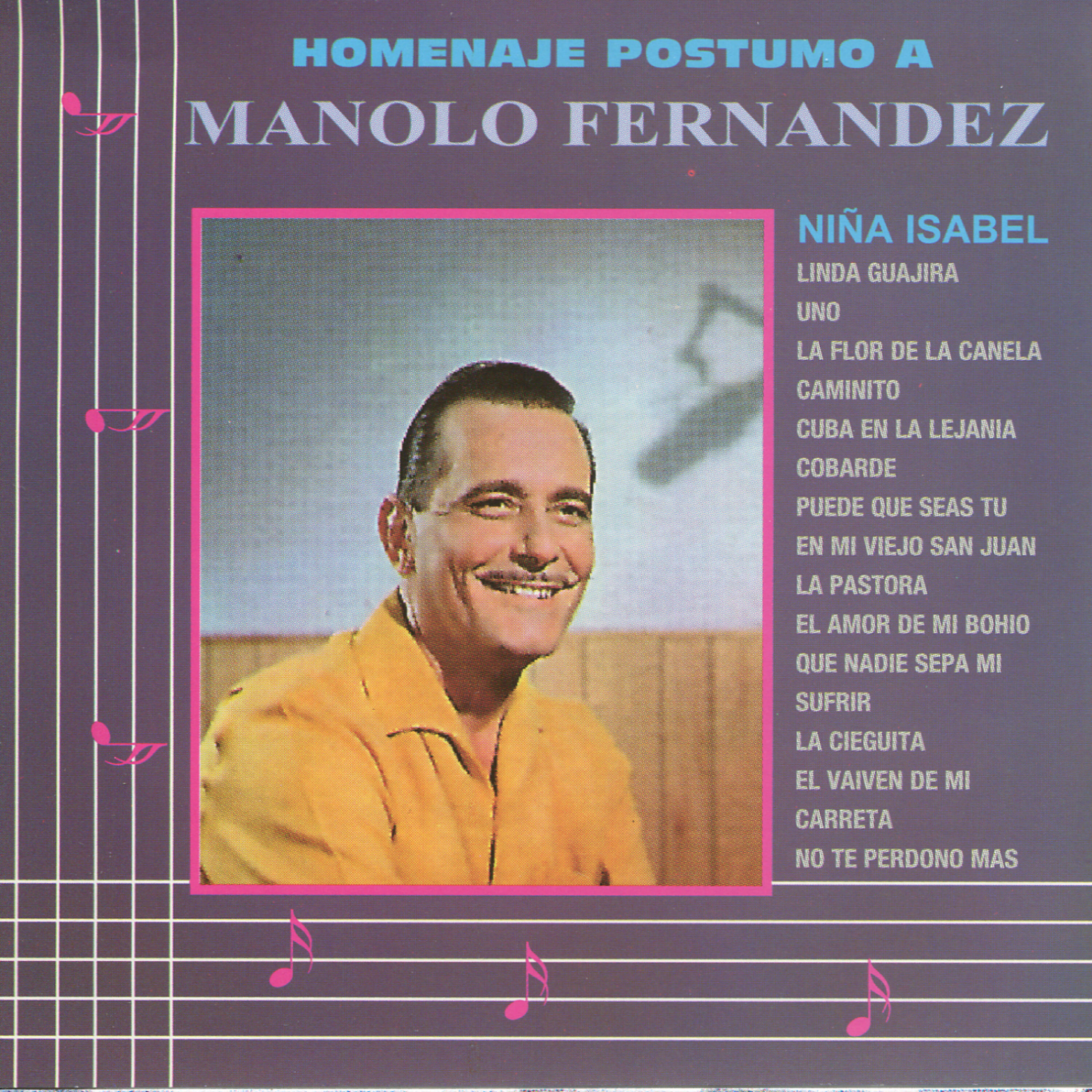 Manolo Fernandez - Que Nadie Sepa Mi Sufrir