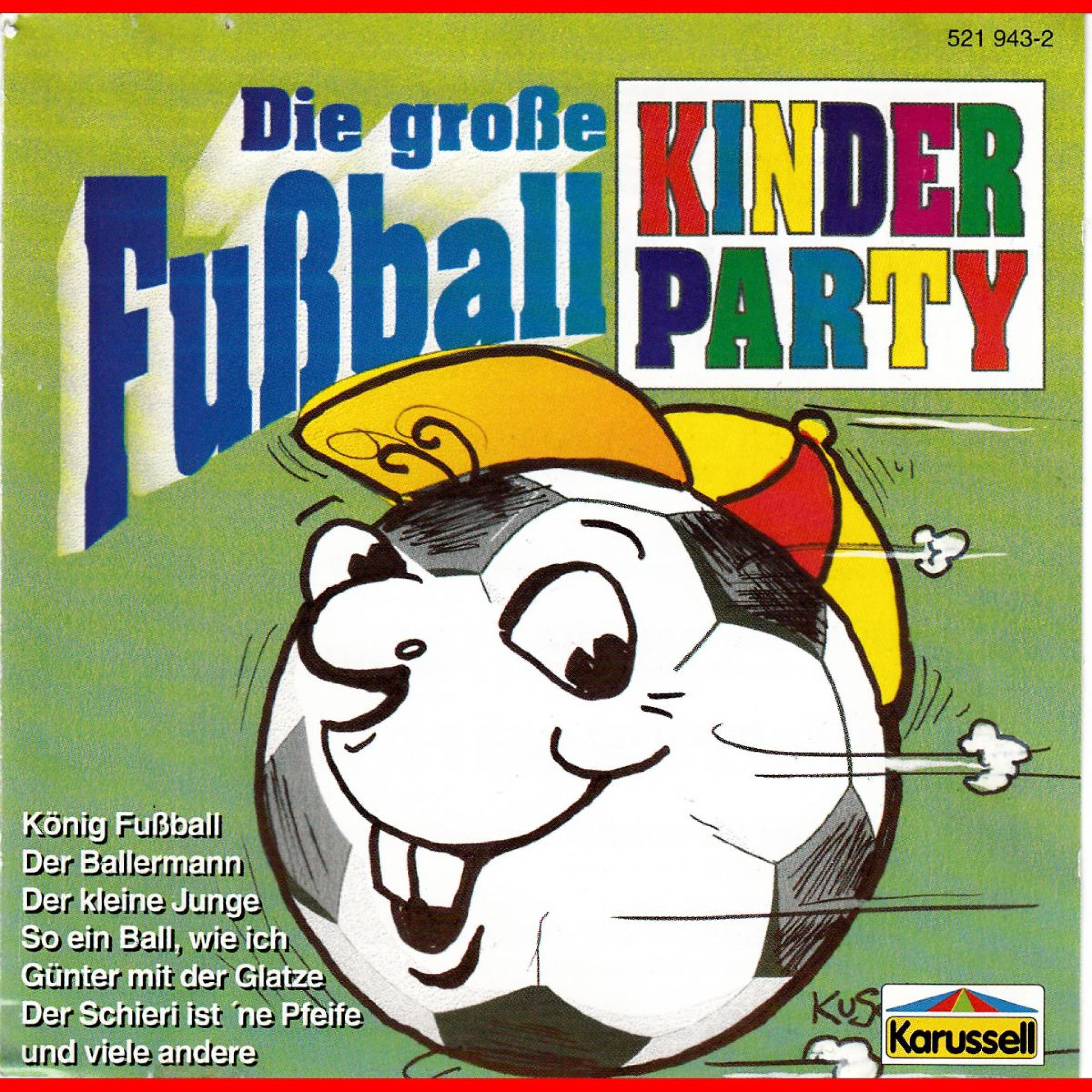 Постер альбома Die große Fußball Kinder Party