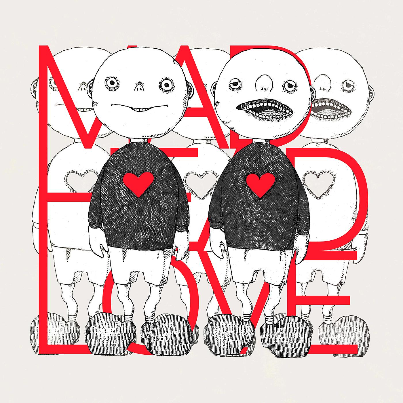 Постер альбома MAD HEAD LOVE / POPPIN' APATHY