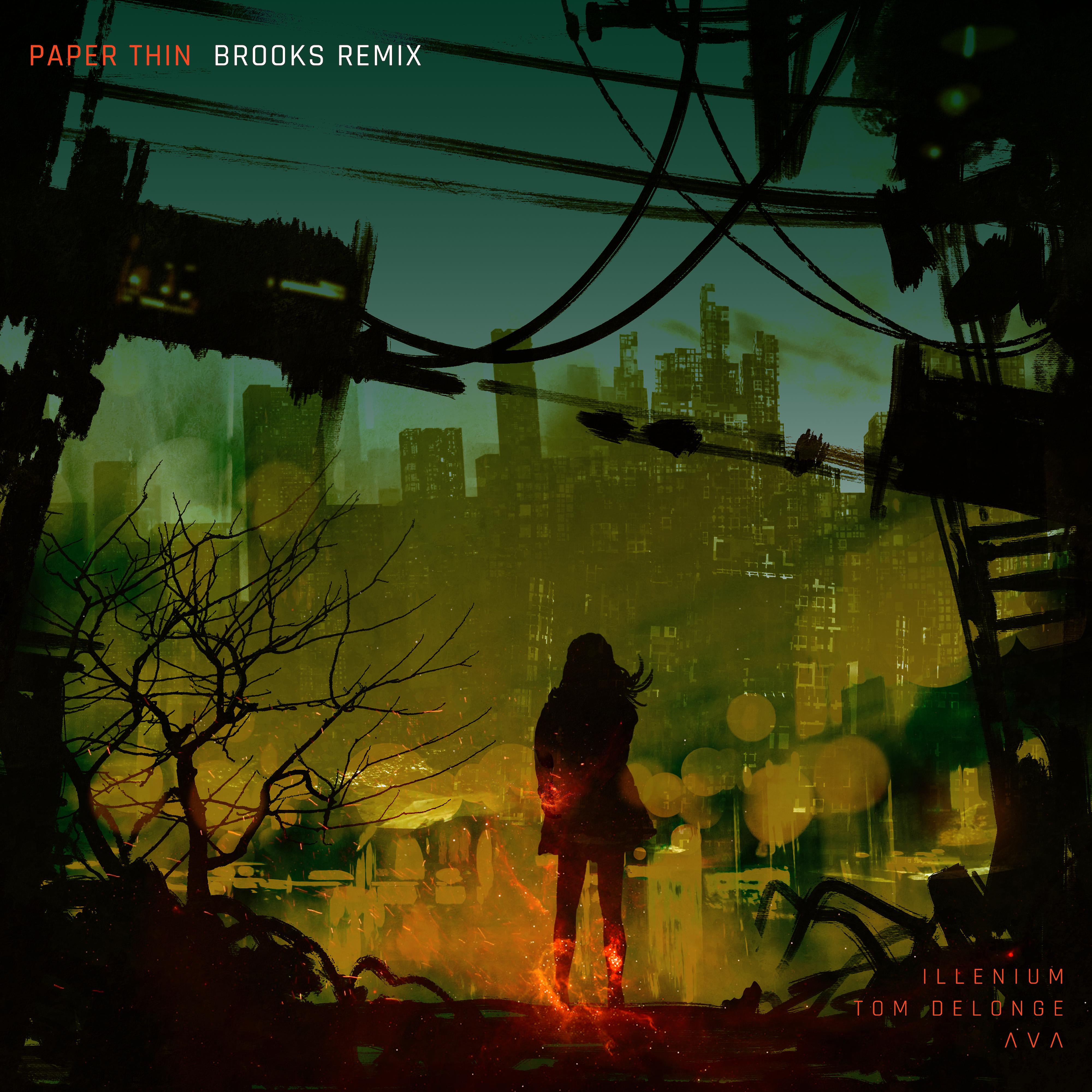 Постер альбома Paper Thin (Brooks Remix)