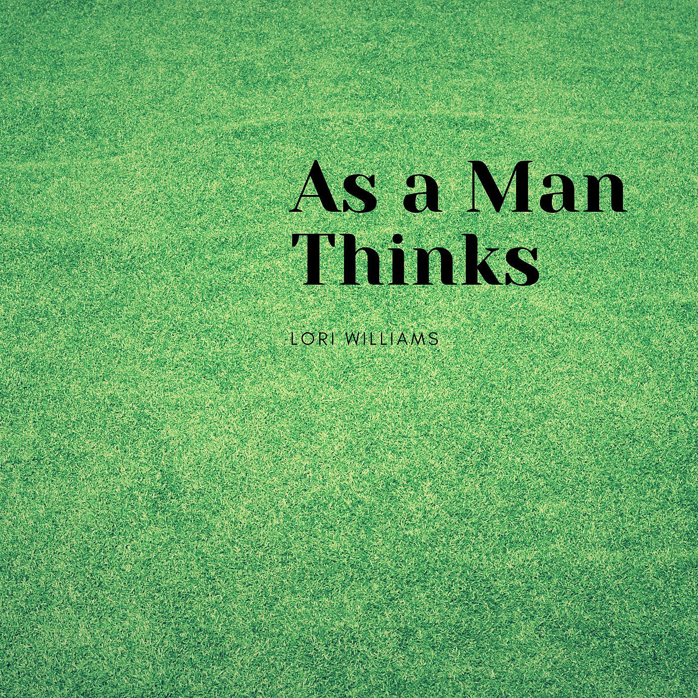 Постер альбома As a Man Thinks