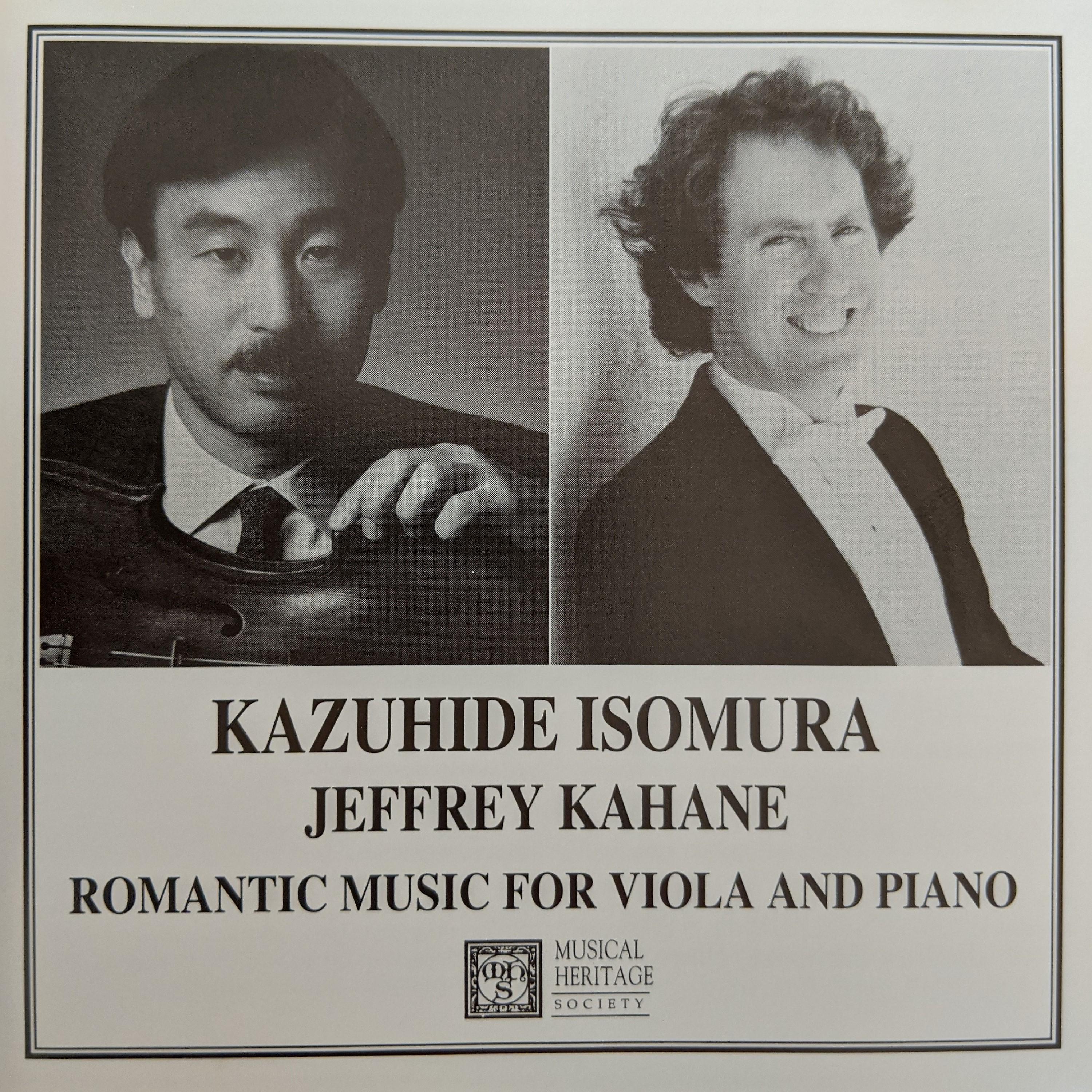 Постер альбома Romantic Music for Viola and Piano