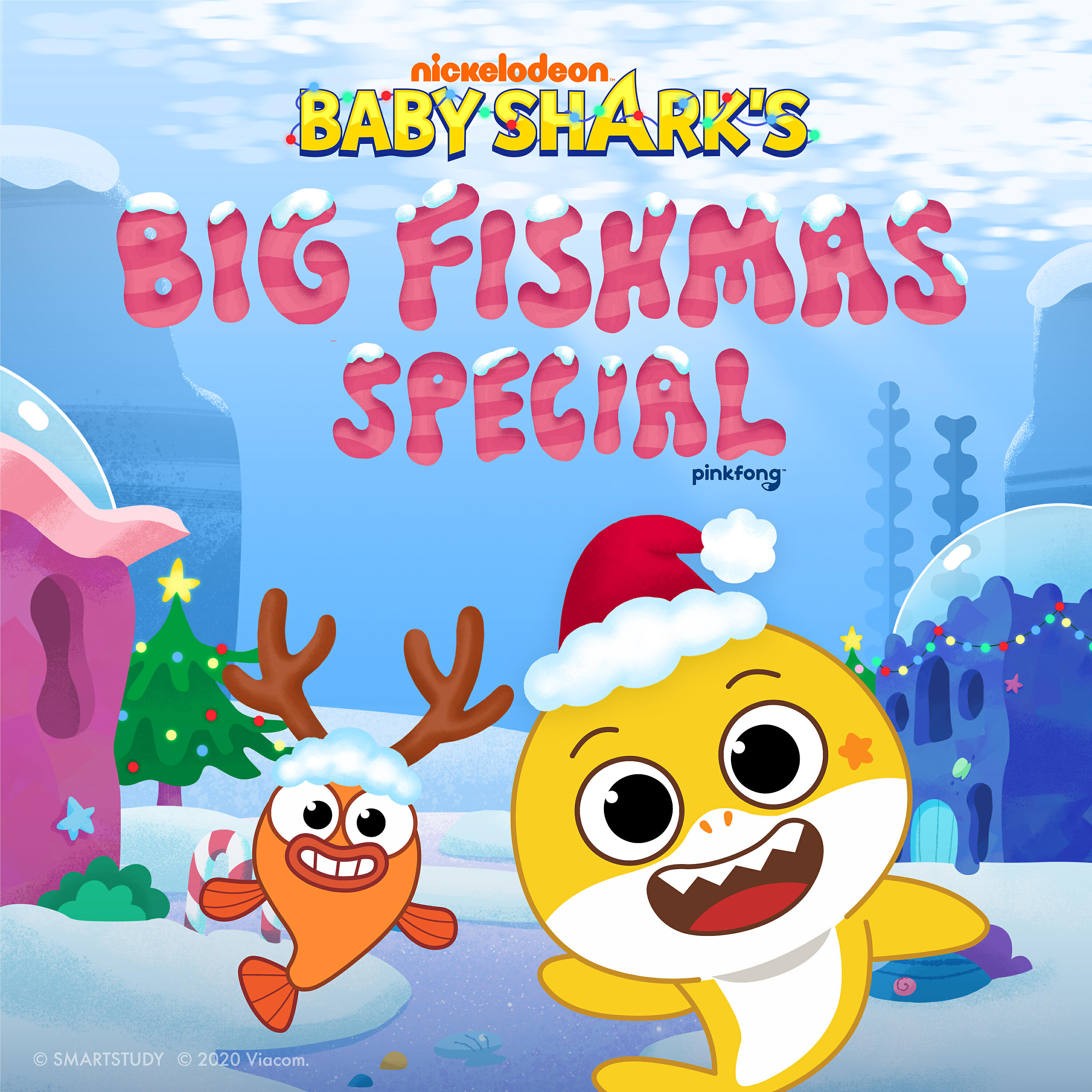 The Cast of Baby Shark's Big Show! - Can You Smell It in the Air? It's Fishmas!