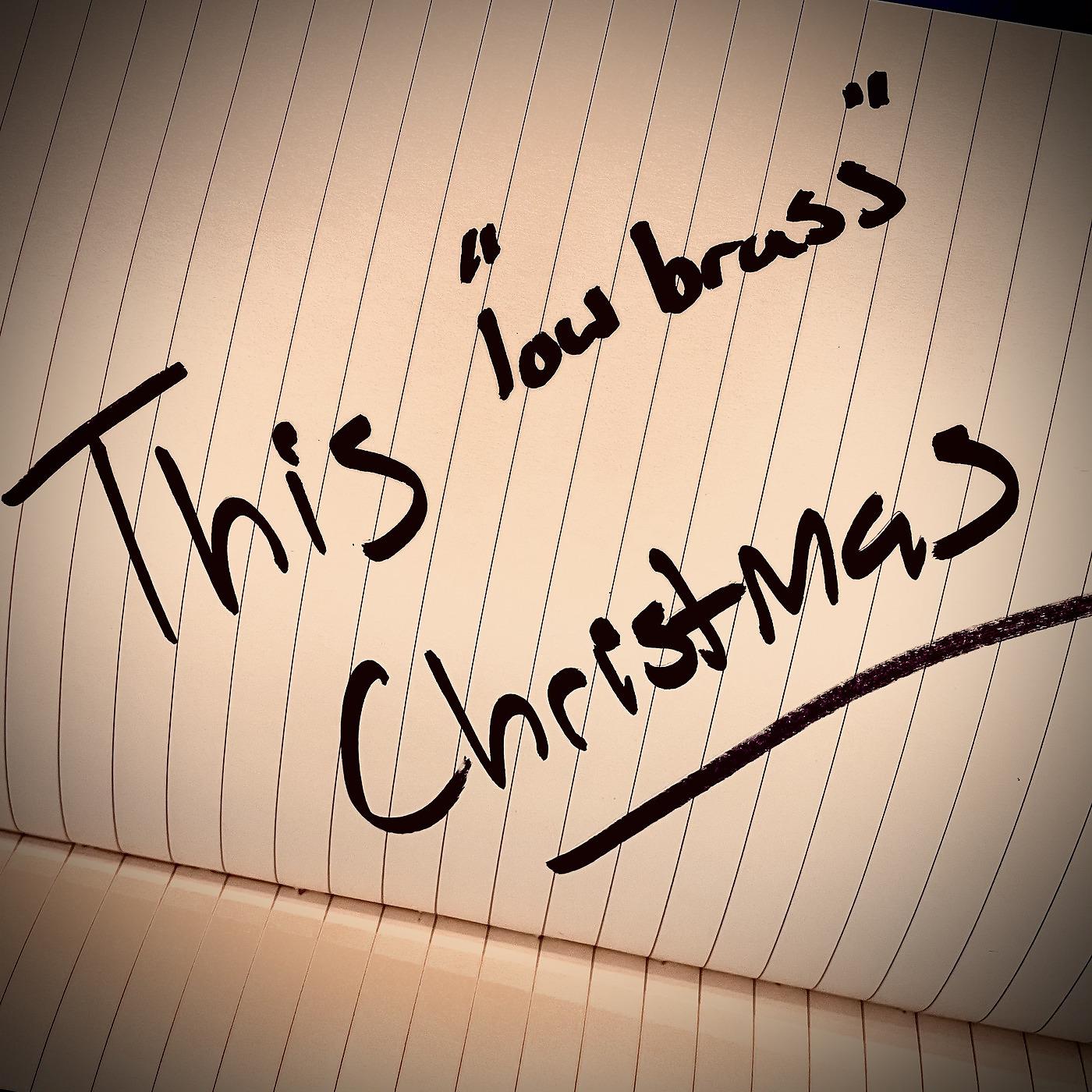 Постер альбома This "Low Brass" Christmas