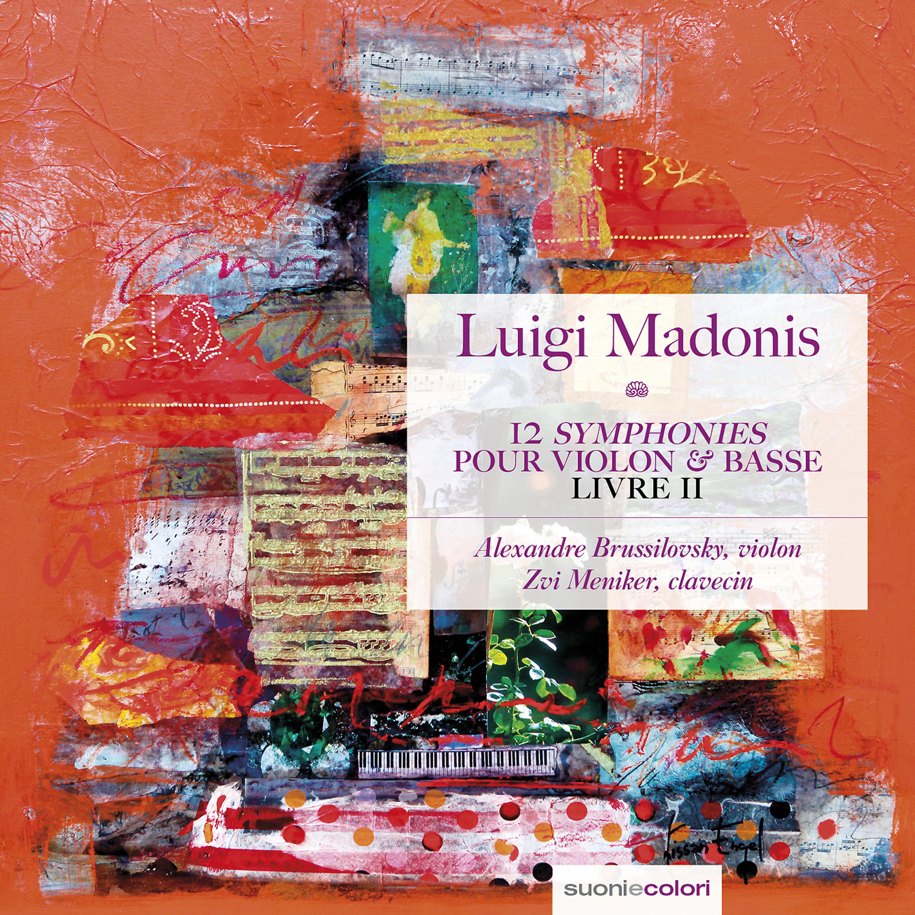 Постер альбома Madonis: 12 « Symphonies » pour violon et basse - livre II - Sonates 7-12