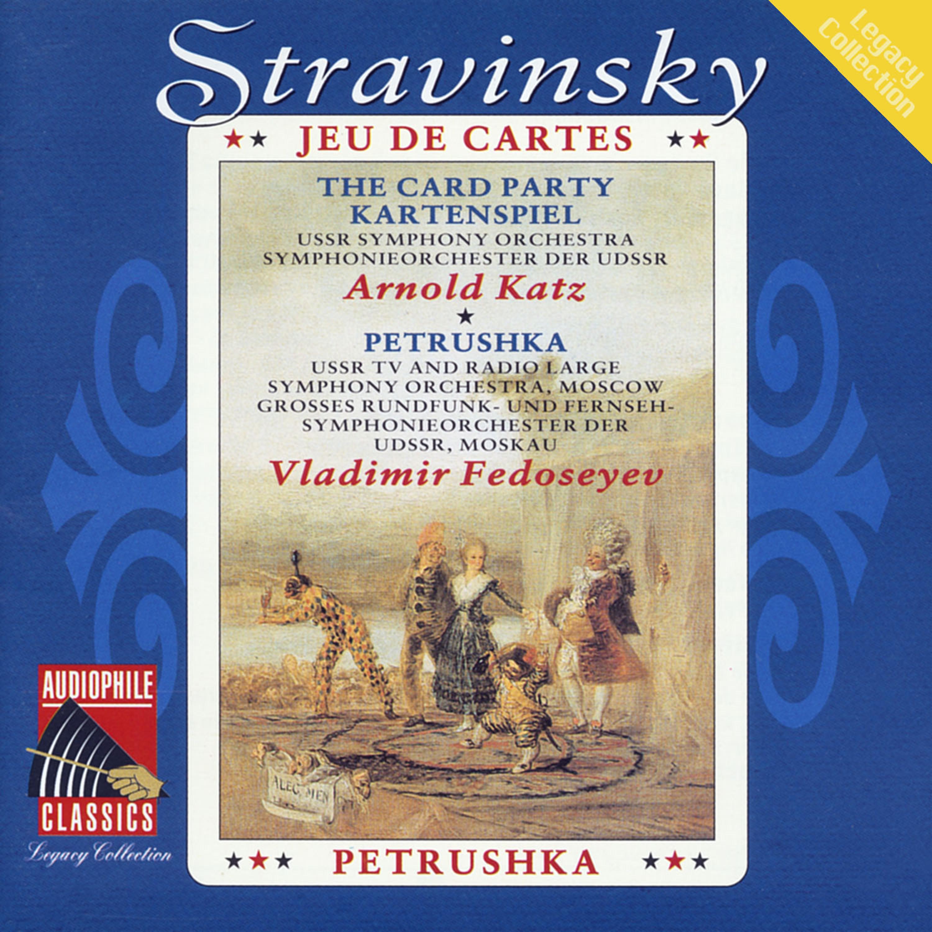 Постер альбома Stravinsky: Jeu de cartes - Petrushka