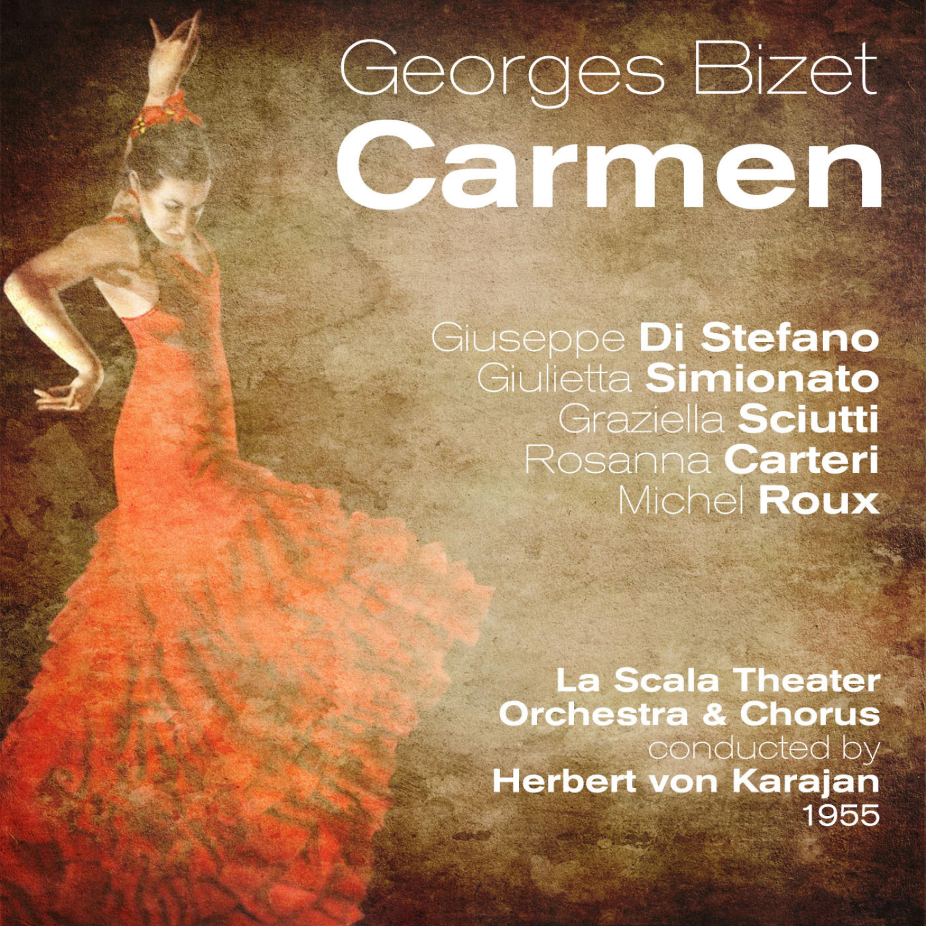 Постер альбома Georges Bizet : Carmen (1955), Volume 1