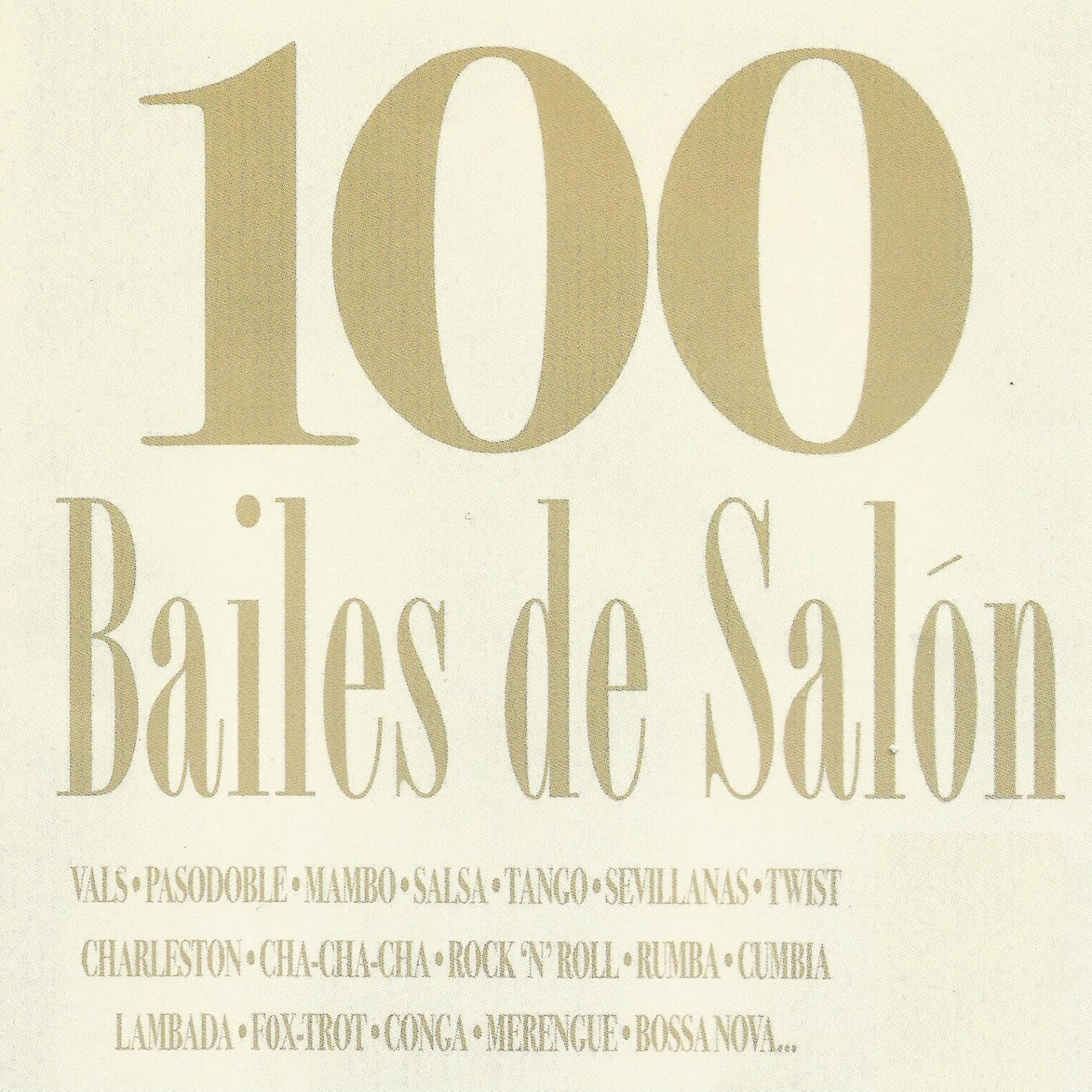 Постер альбома 100 Bailes de Salón