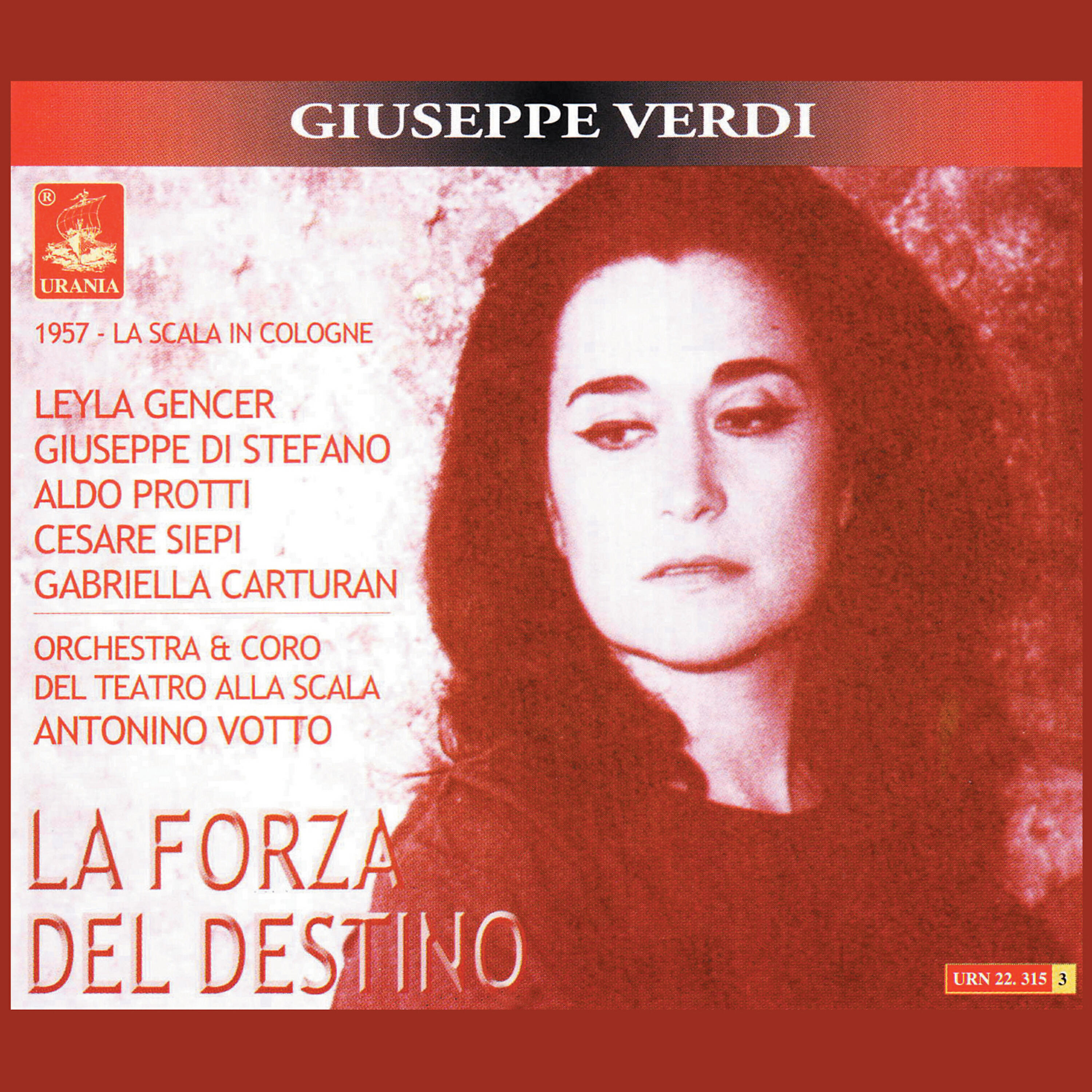 Leyla Gencer - La forza del destino, Act II: Son giunta! Grazie a Dio!