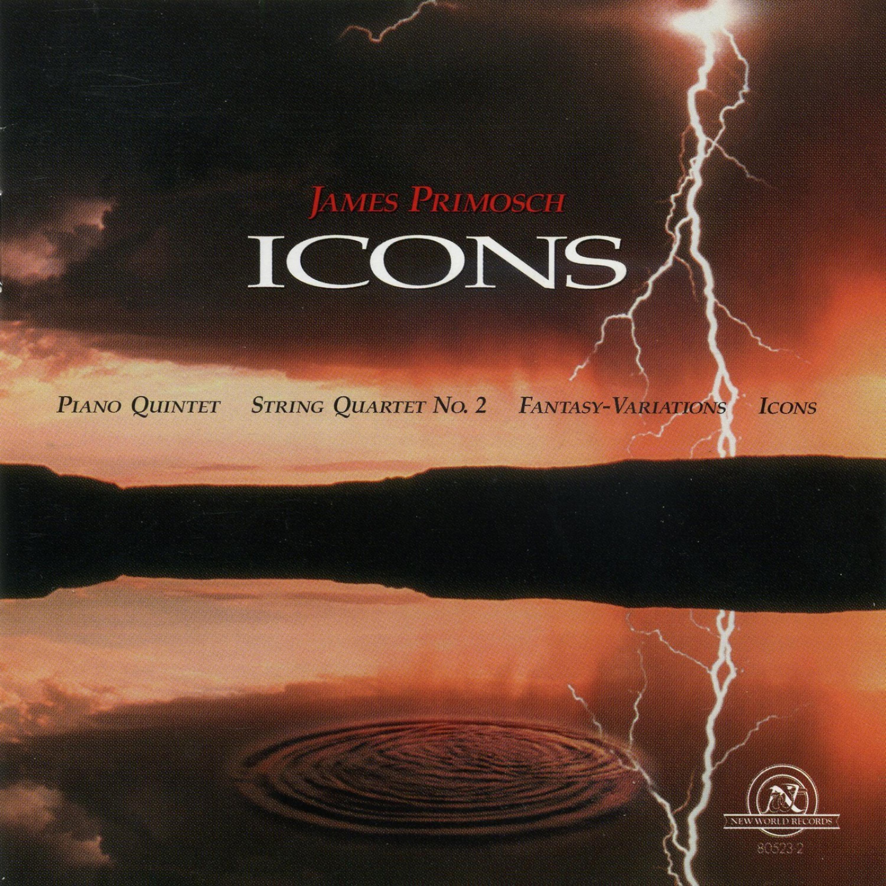 Постер альбома James Primosch: Icons
