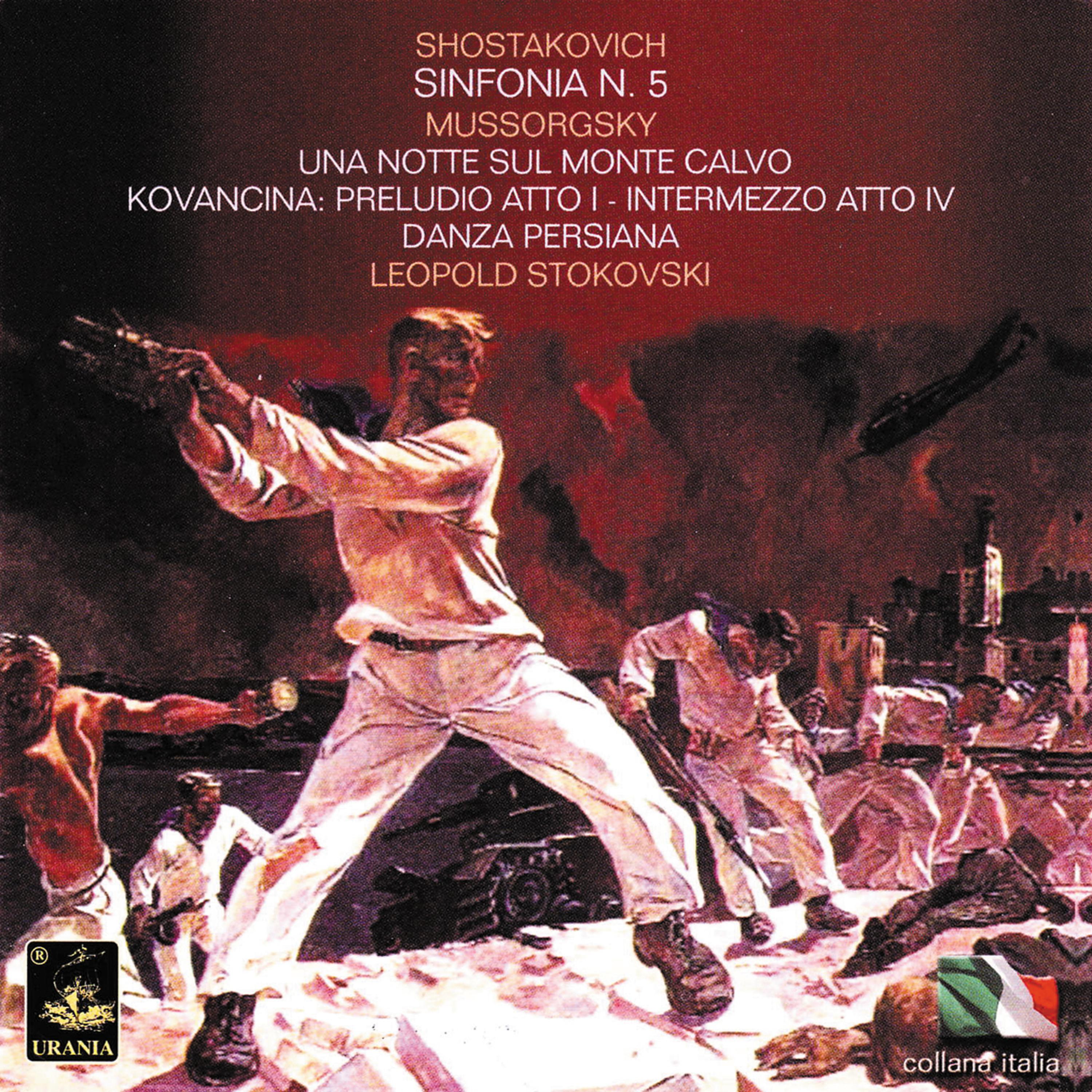 Постер альбома Shostakovich: Symphony No. 5 - Mussorgsky: A Night on Bald Mountain, Kovancina