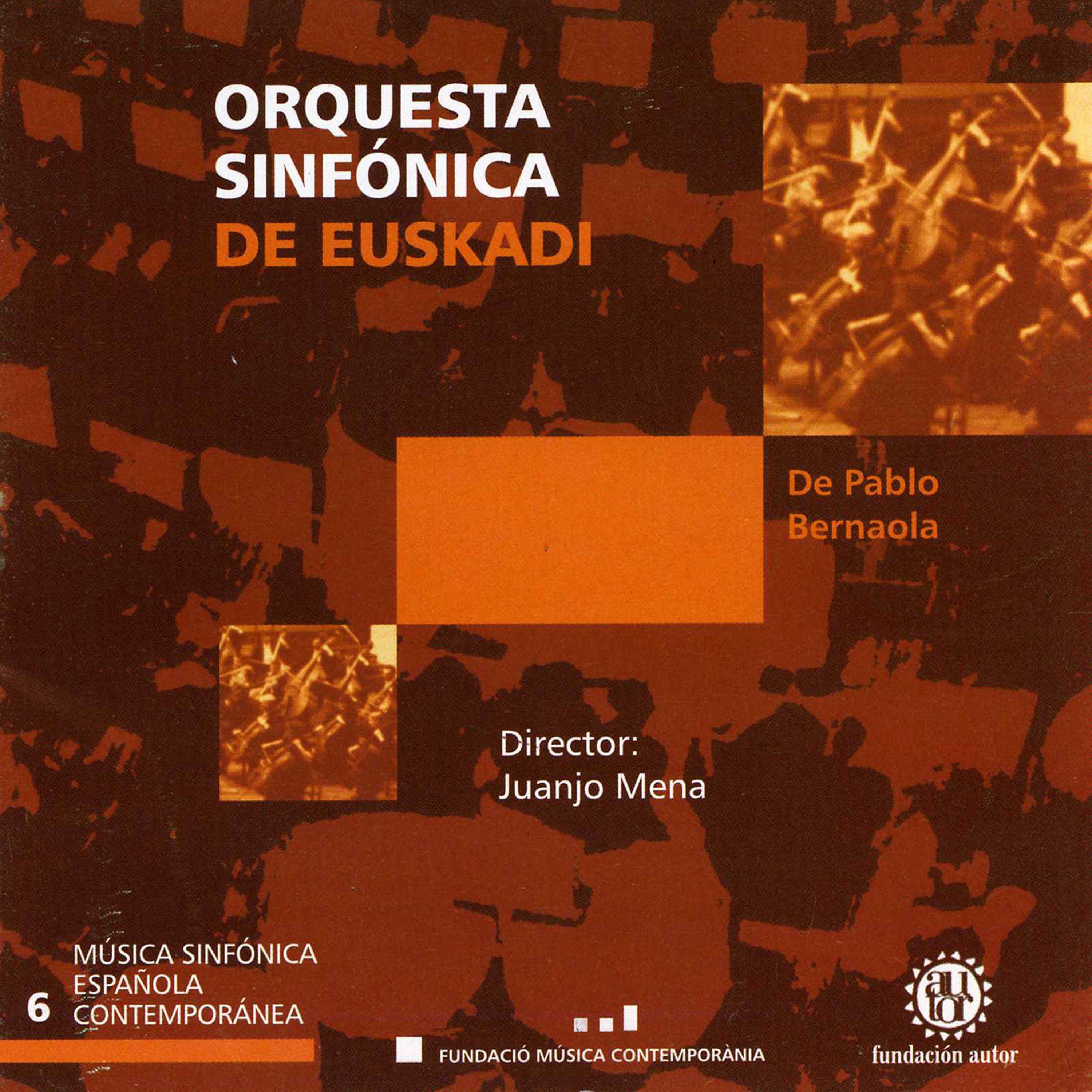 Постер альбома Orquesta Sinfónica de Euskadi - De Pablo, Bernaola