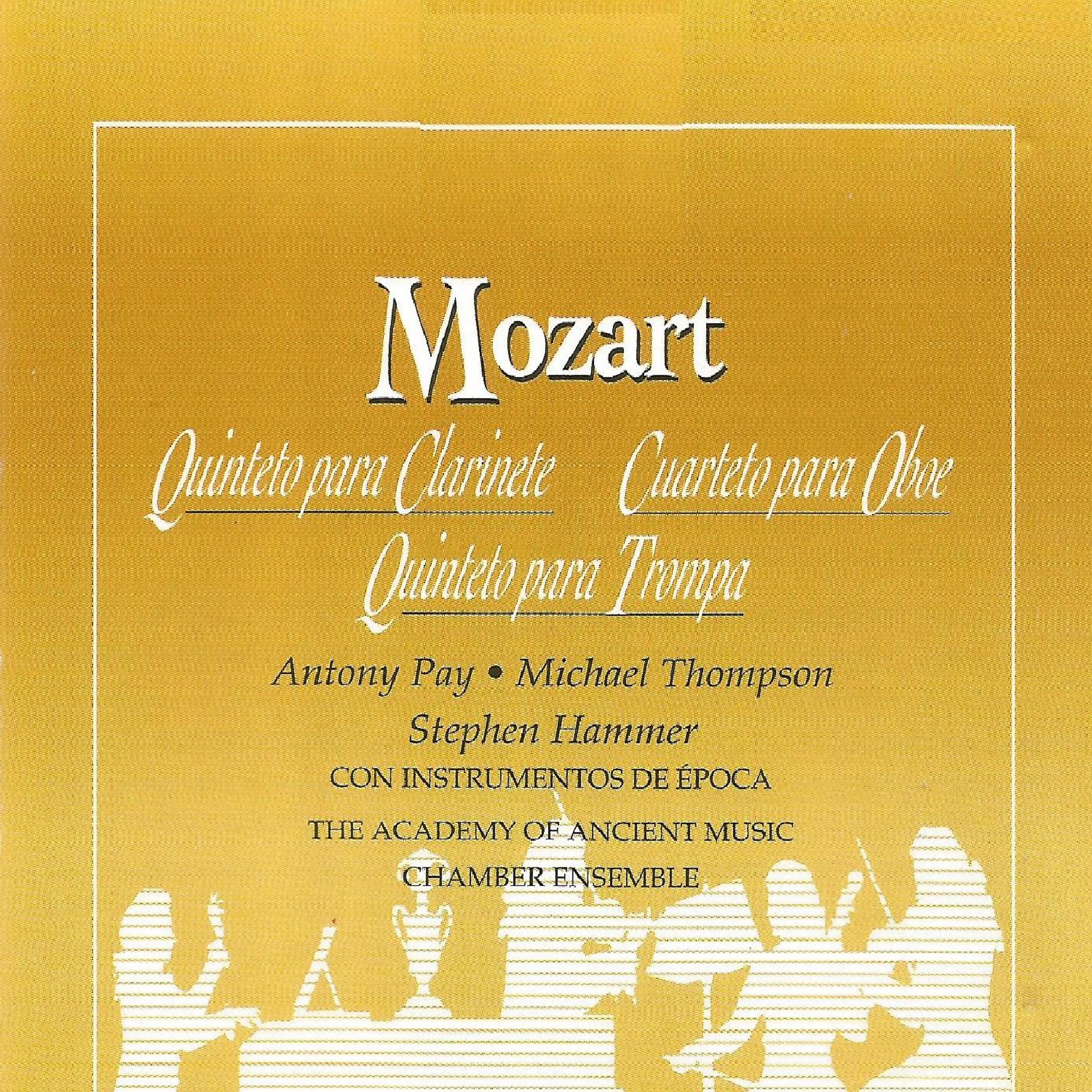 Постер альбома Quinteto para Clarinete - Cuarteto para Oboe - Quinteto para Trompa